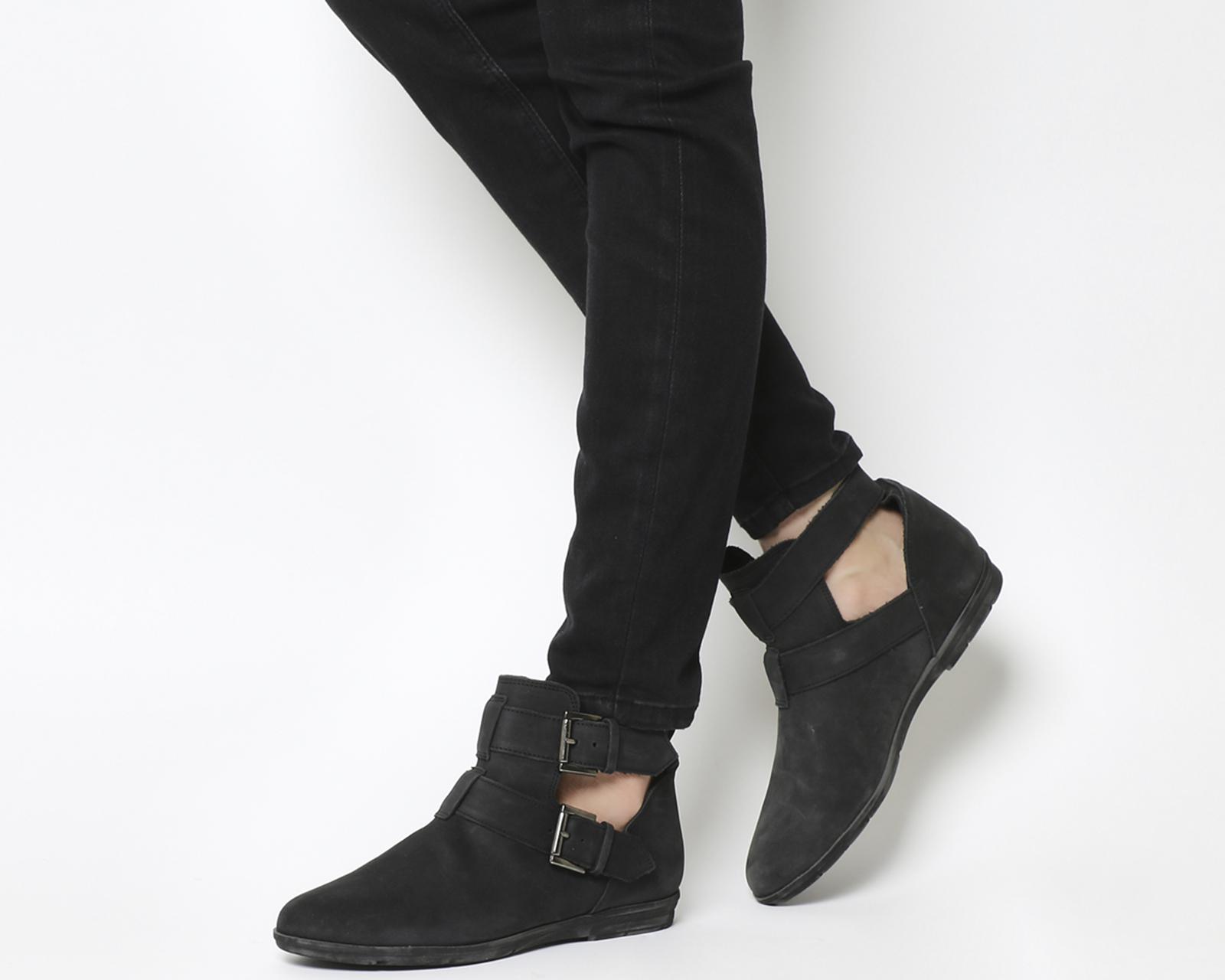 Lyst Office Country Cut Out Boots In Black Gallery
