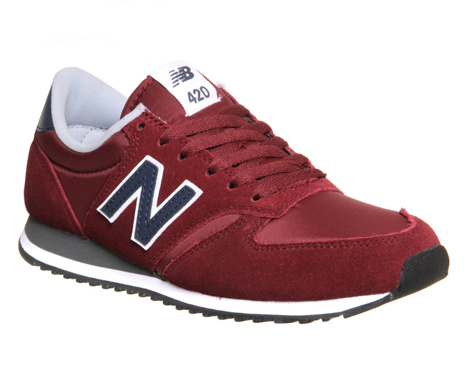 new balance 420 grey red