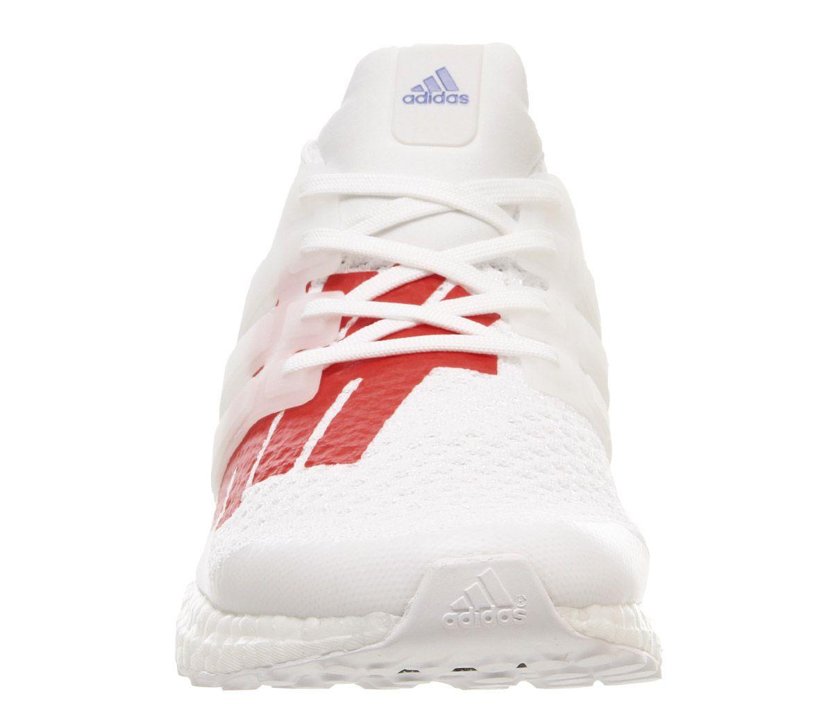 adidas Originals Ultra Boost Statement Trainers in White for adidas Originals Ultra Boost Statement Trainers in White for