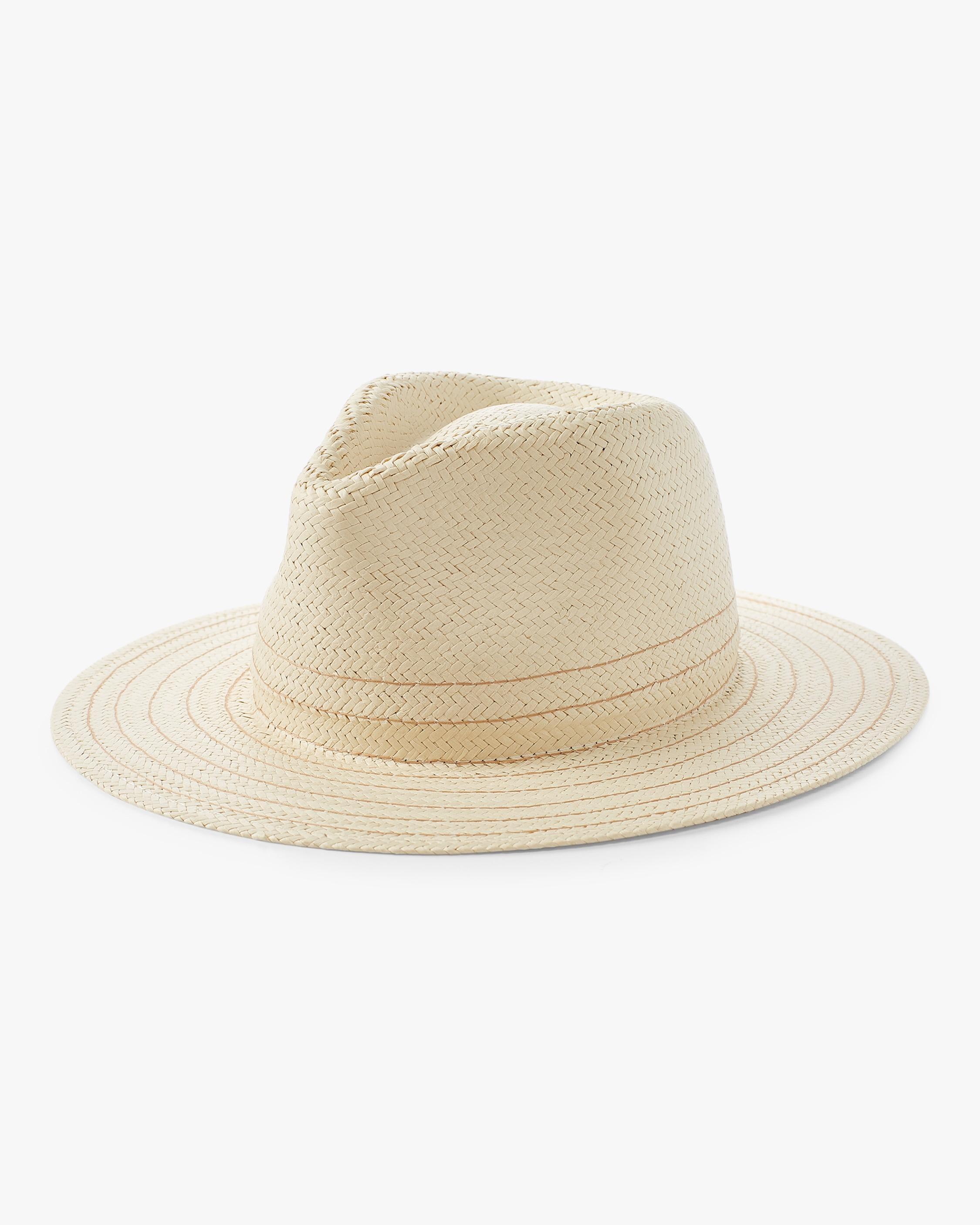 Rag & Bone Packable Straw Fedora in Natural - Lyst