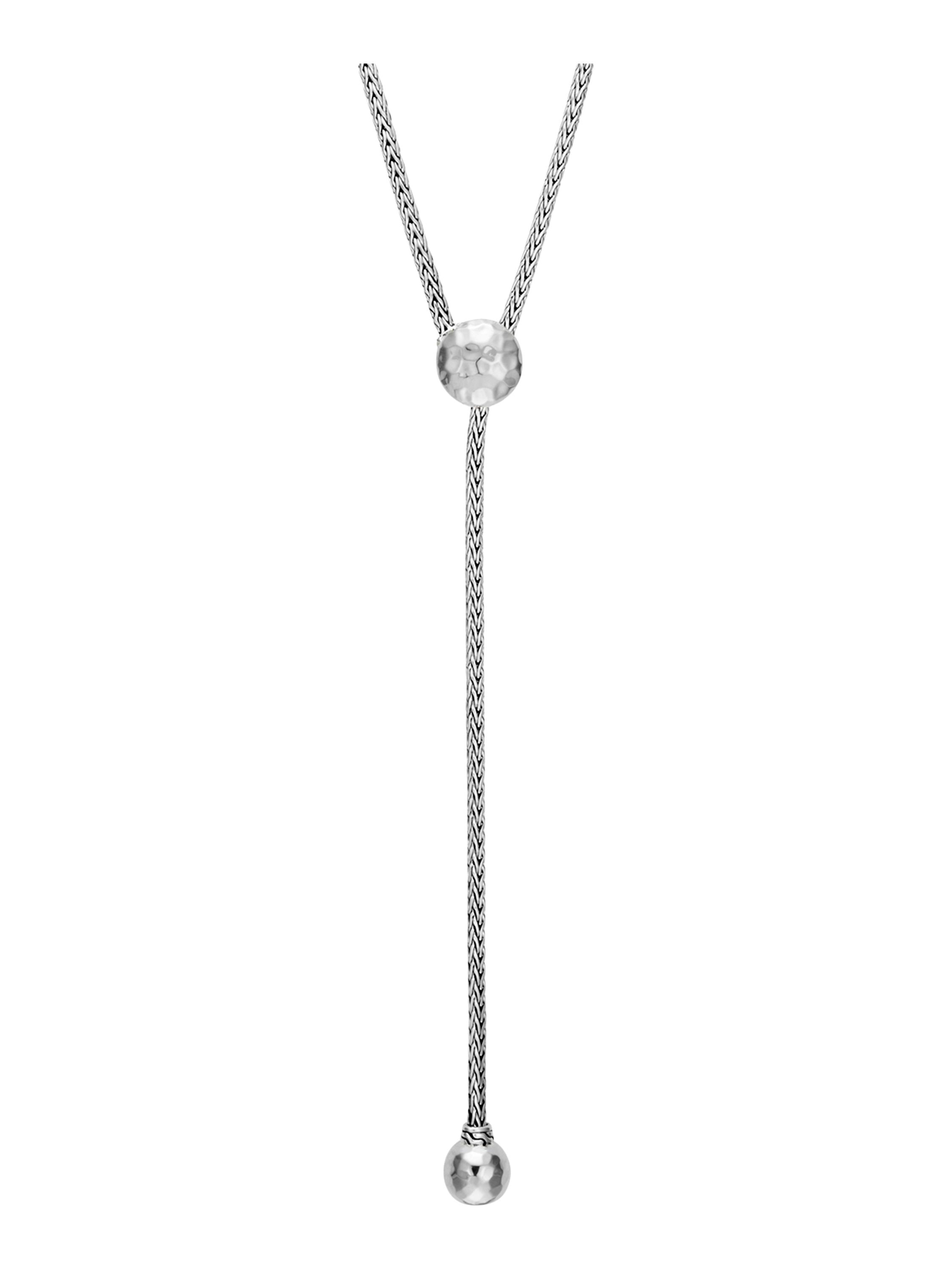 Lyst - John Hardy Classic Chain Lariat Necklace in Metallic