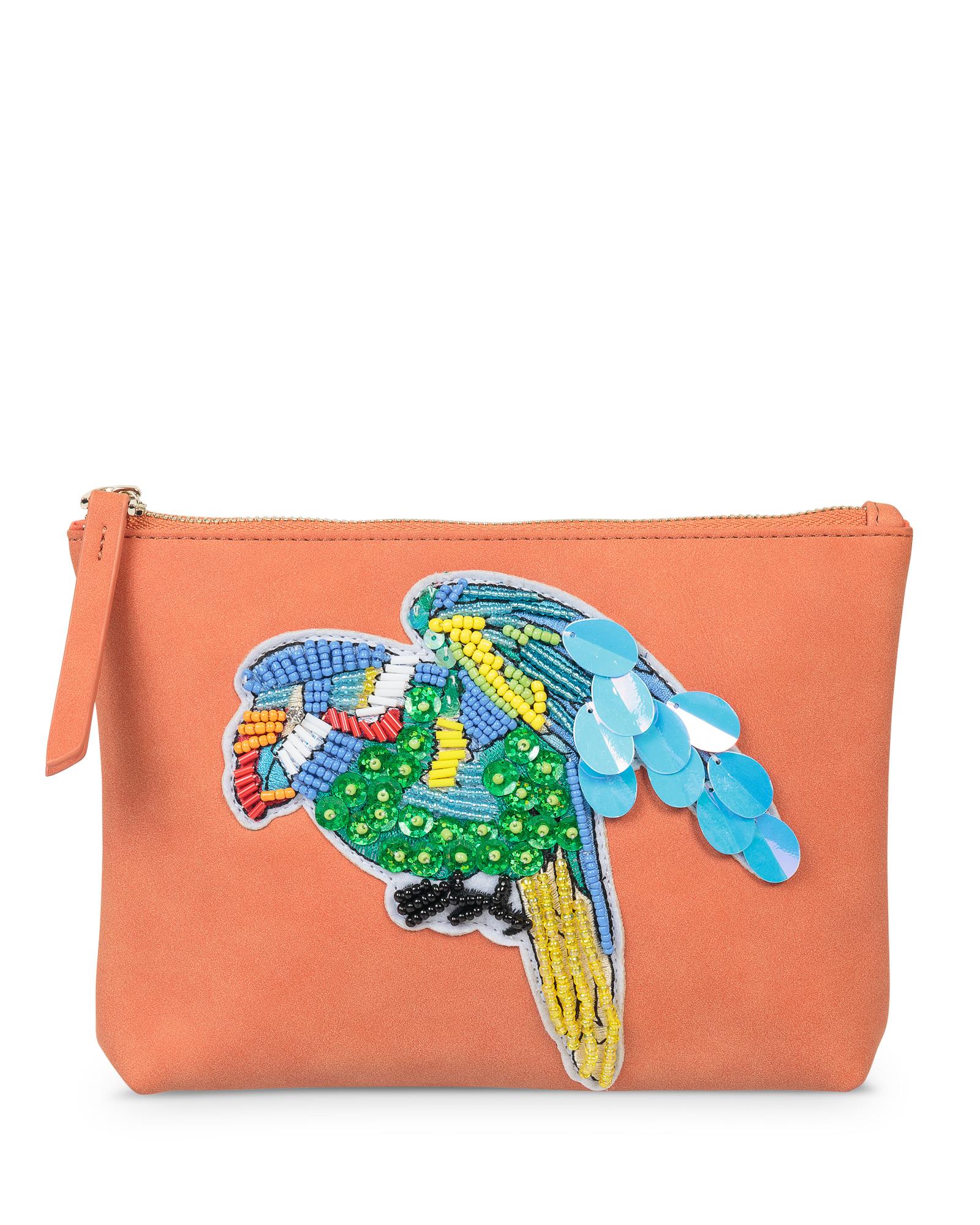 oliver bonas orange purse