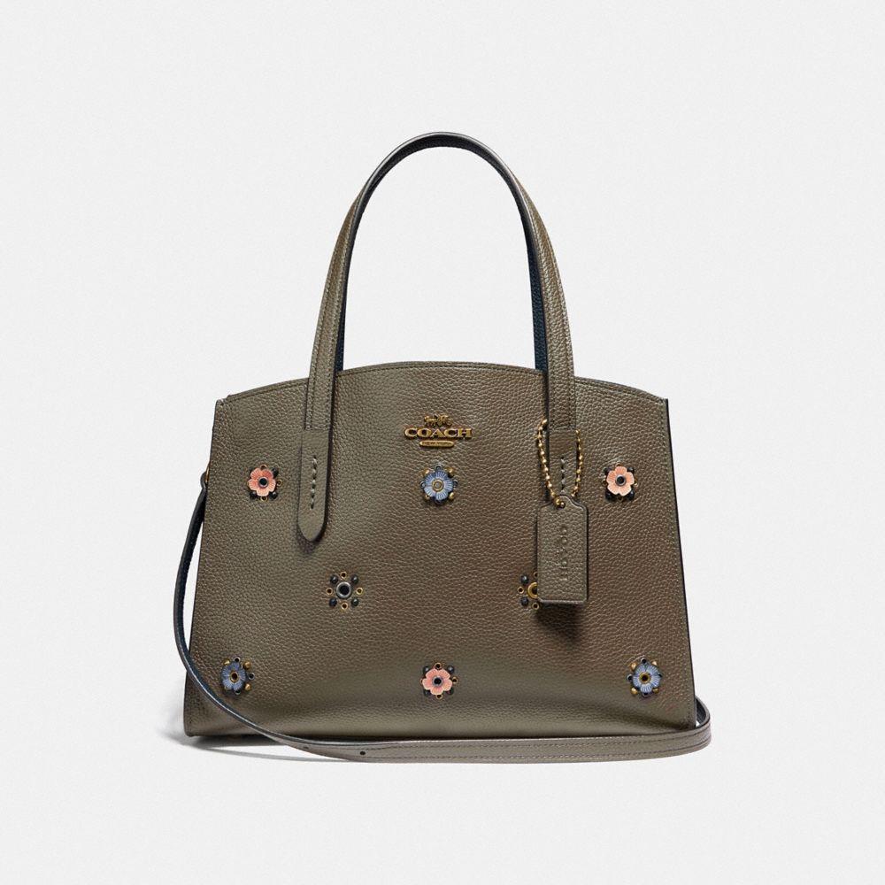 coach charlie carryall 28 signature