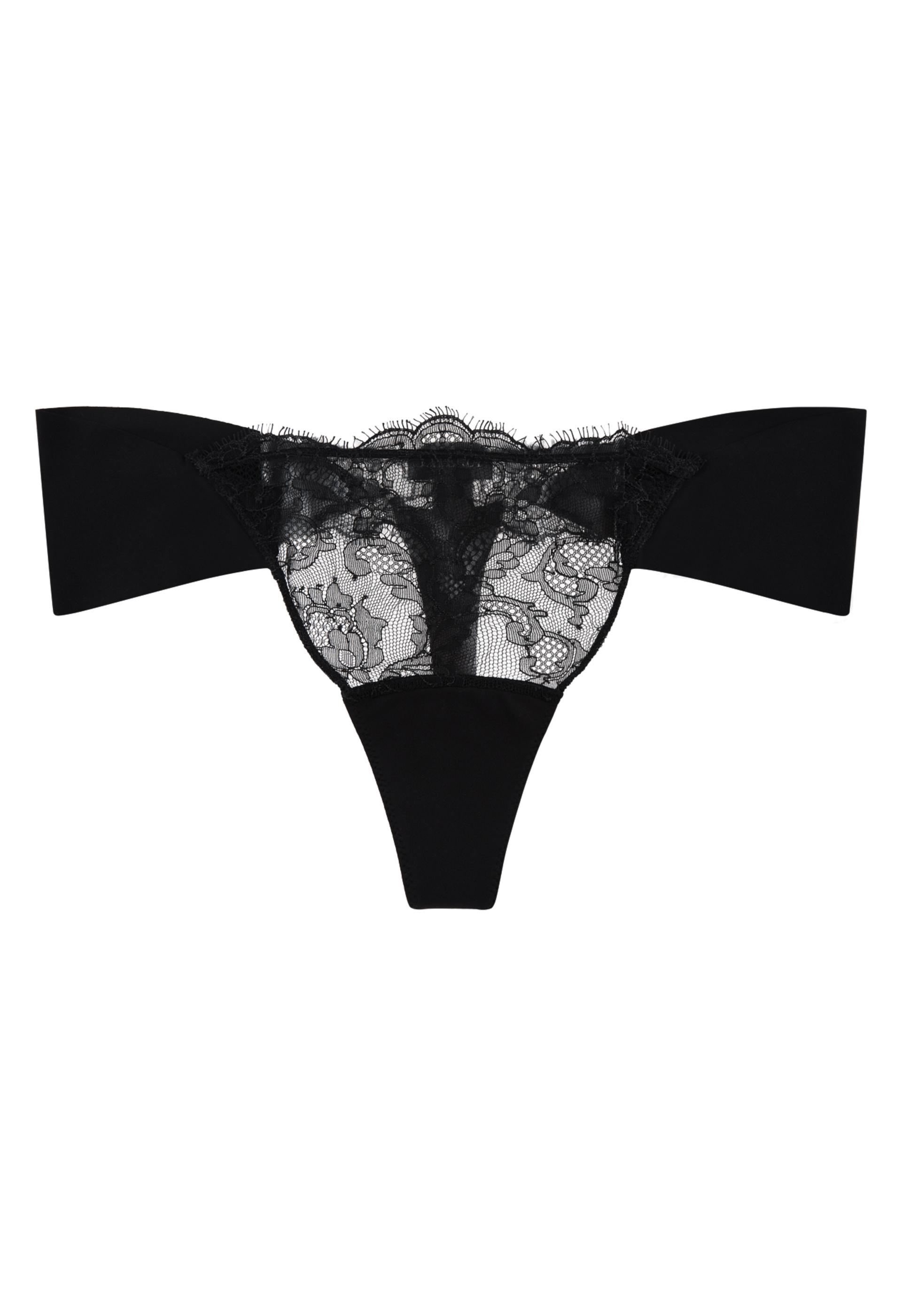 La Perla Synthetic Shape-allure Lycra Thong With Chantilly Lace in ...
