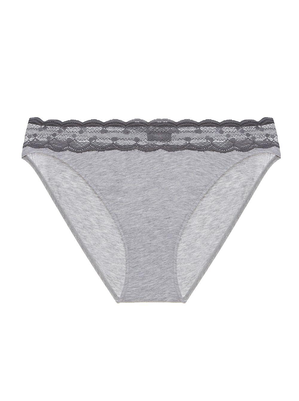Cosabella Avi Cotton Tween Bikini in Heather Gray/Dots (Gray) - Save 46 ...