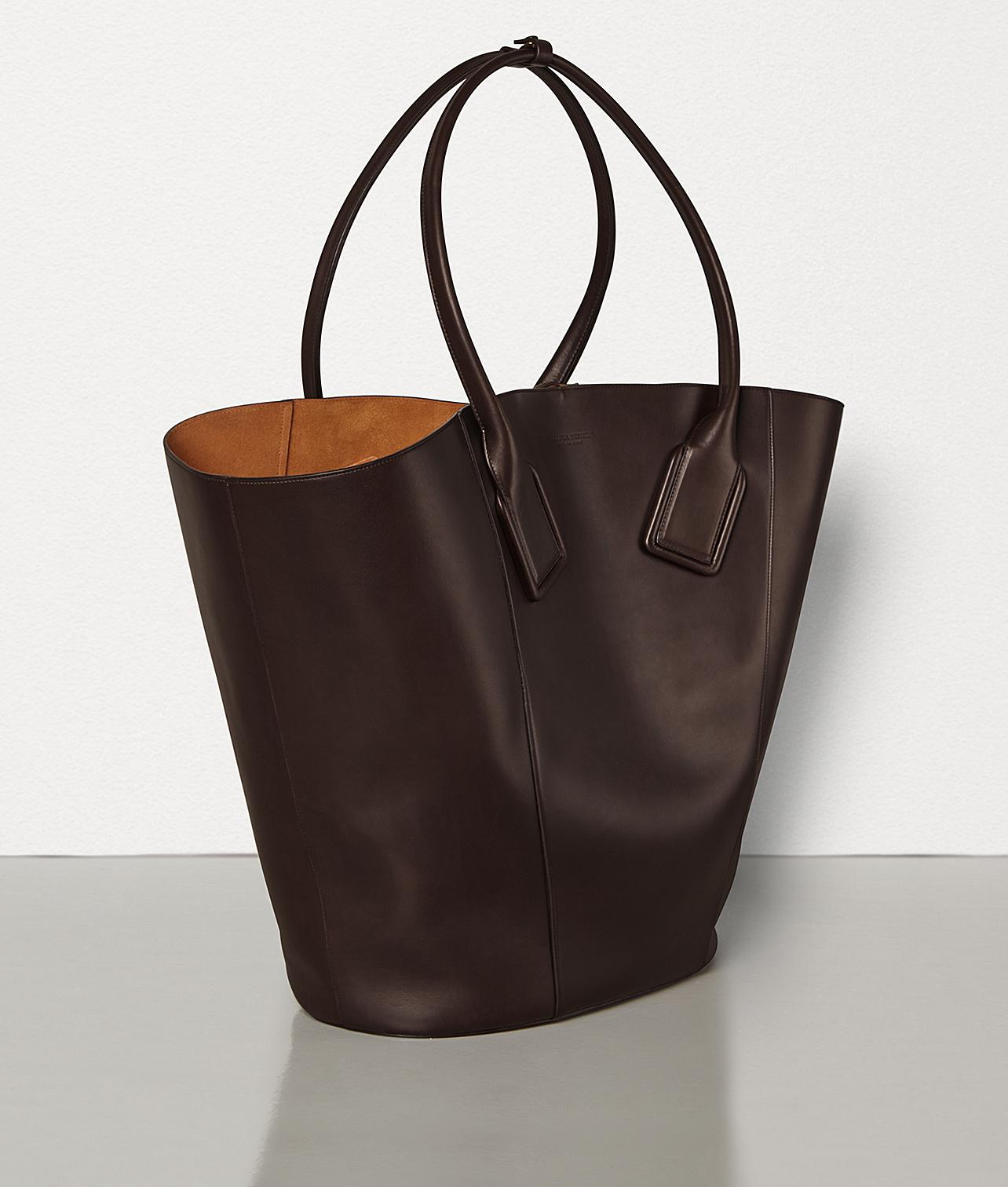 Bottega Veneta Large Basket Tote In French Calf in Brown - Lyst