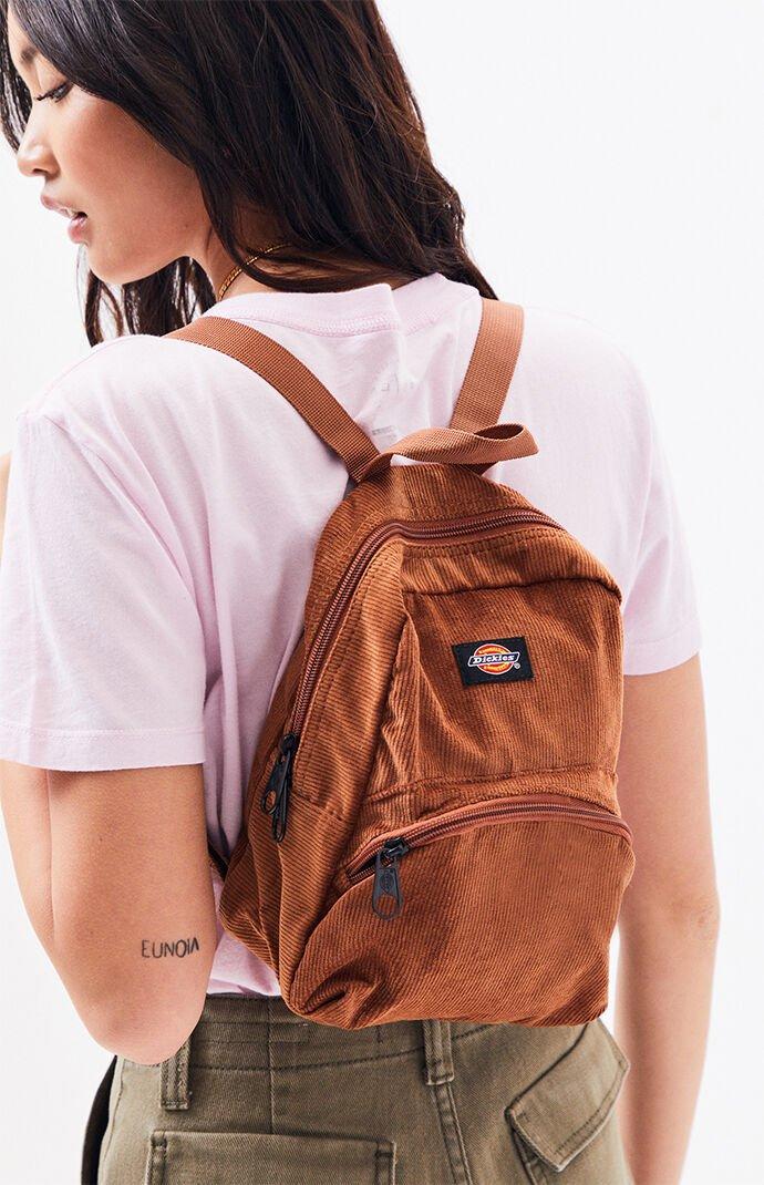 Dickies Camel Corduroy Mini Backpack in Brown Lyst