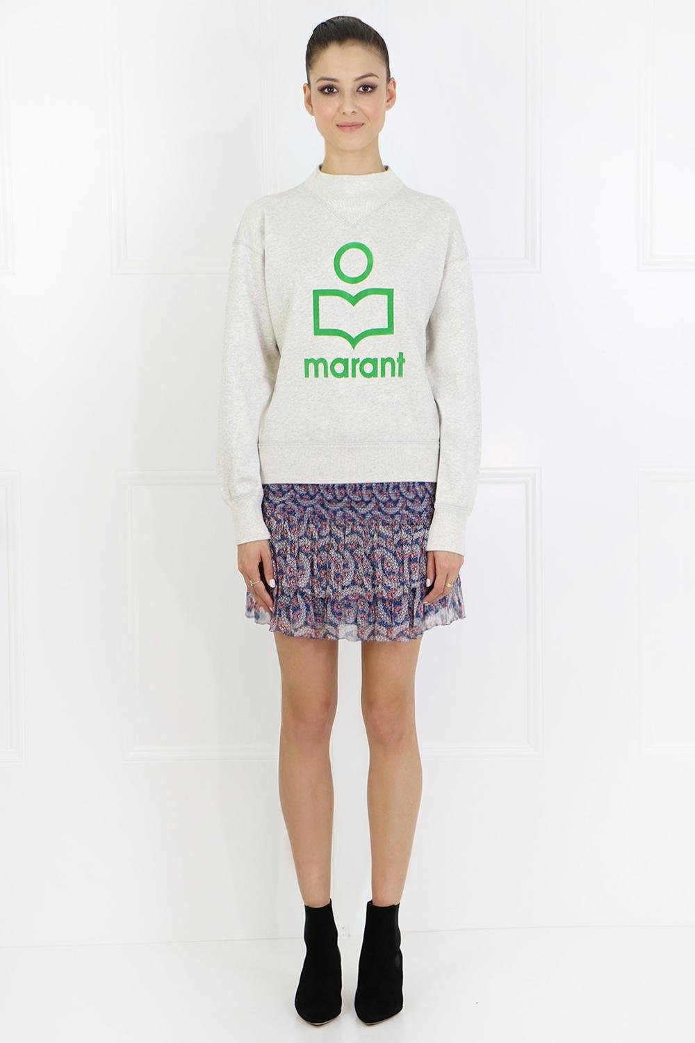 isabel marant logo sweatshirt