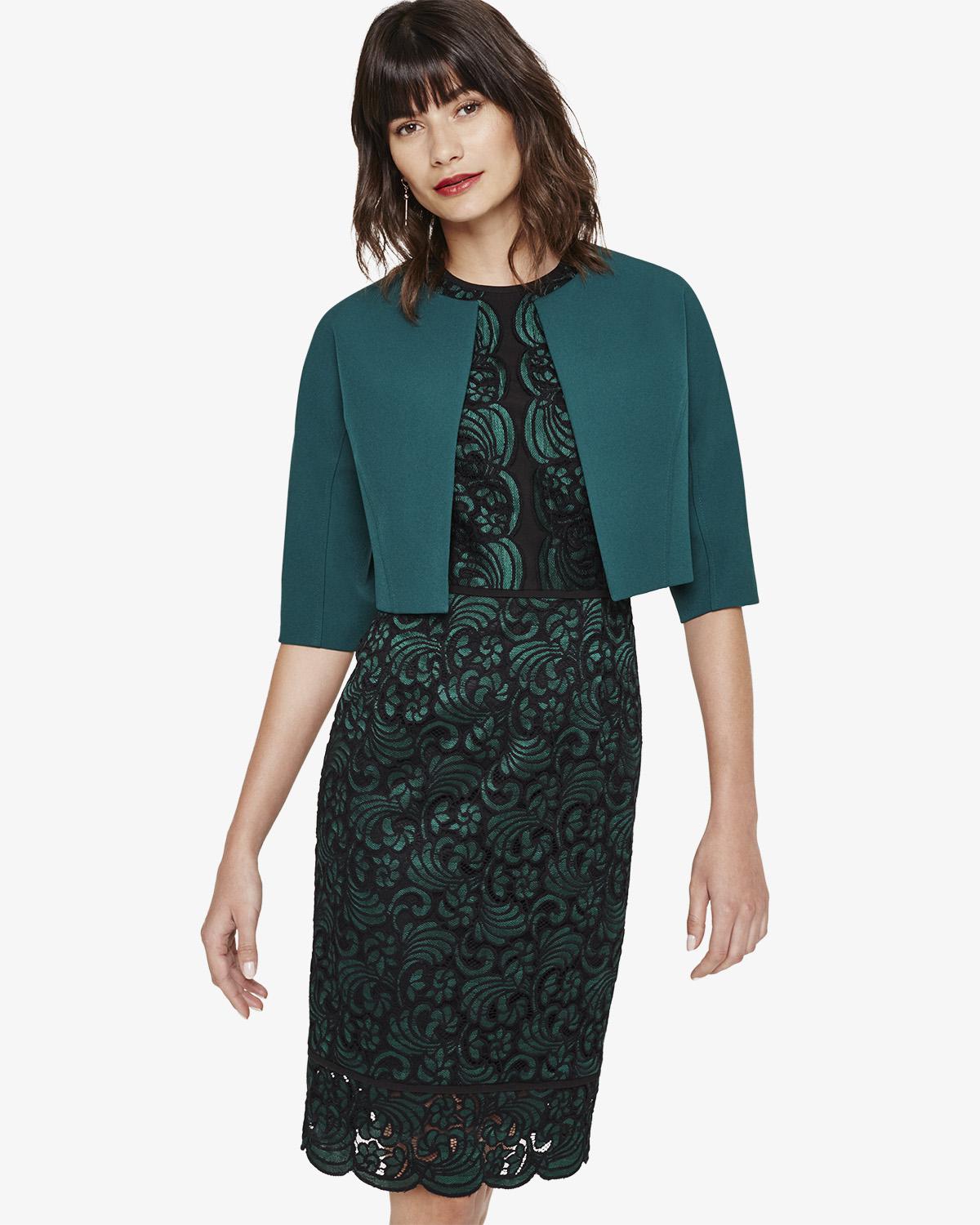 Phase Eight Kaia Jacket in Green Lyst