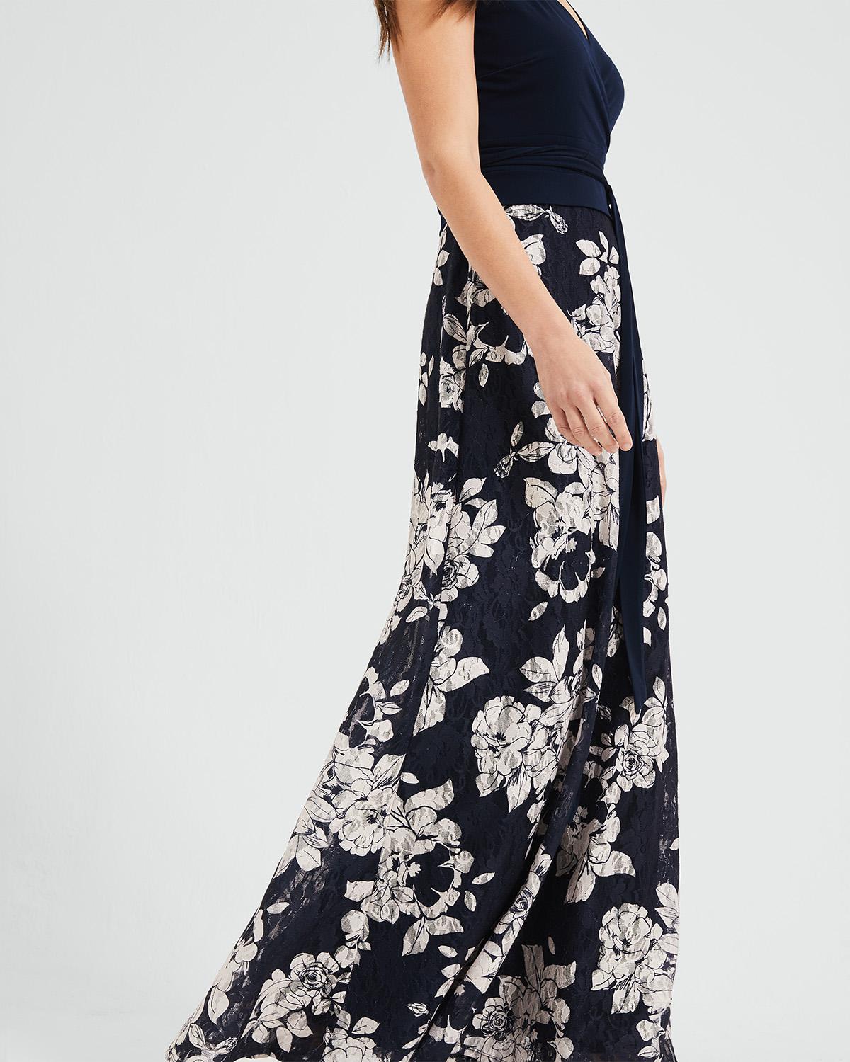 blue lace maxi