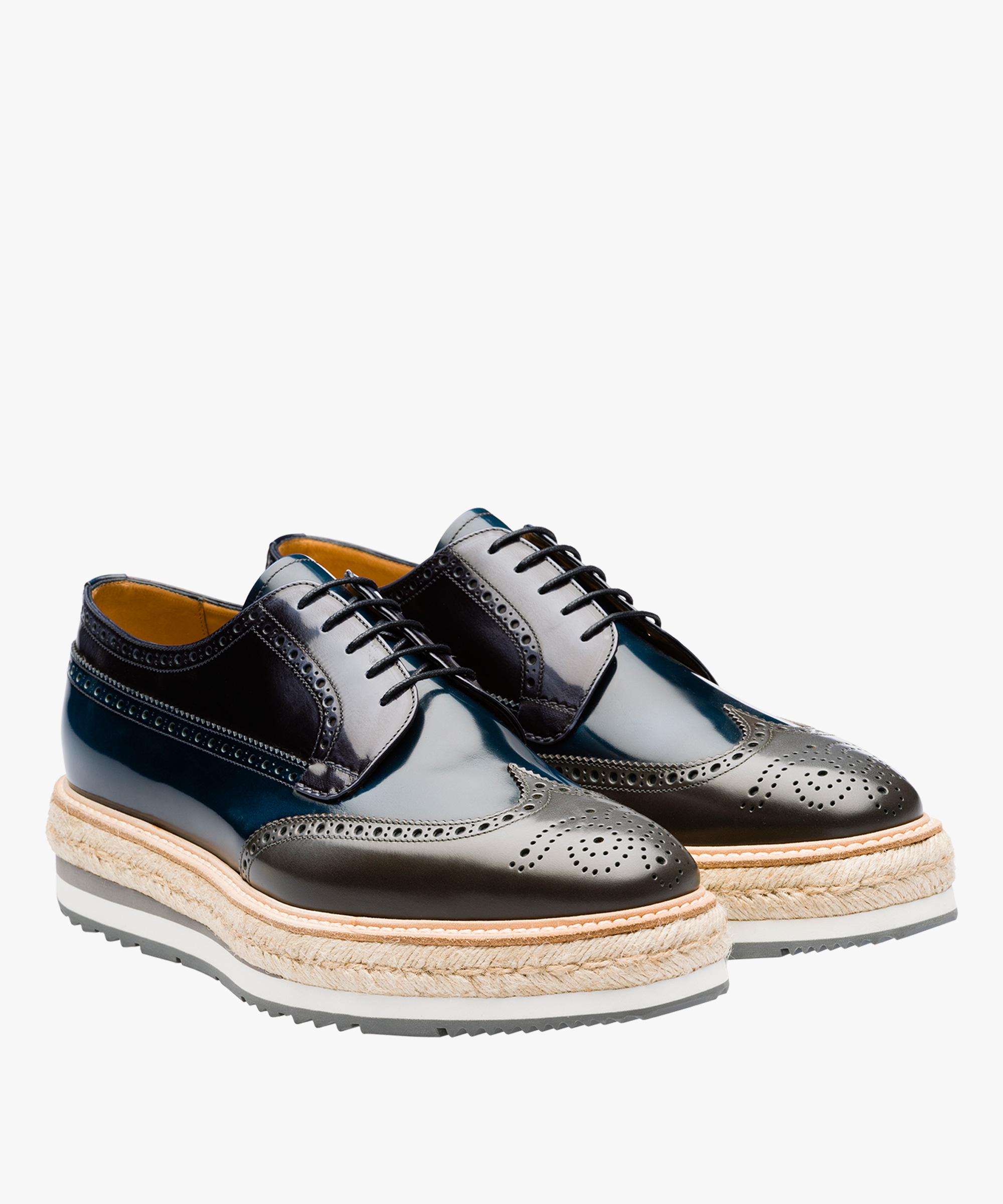 mens prada derby shoes