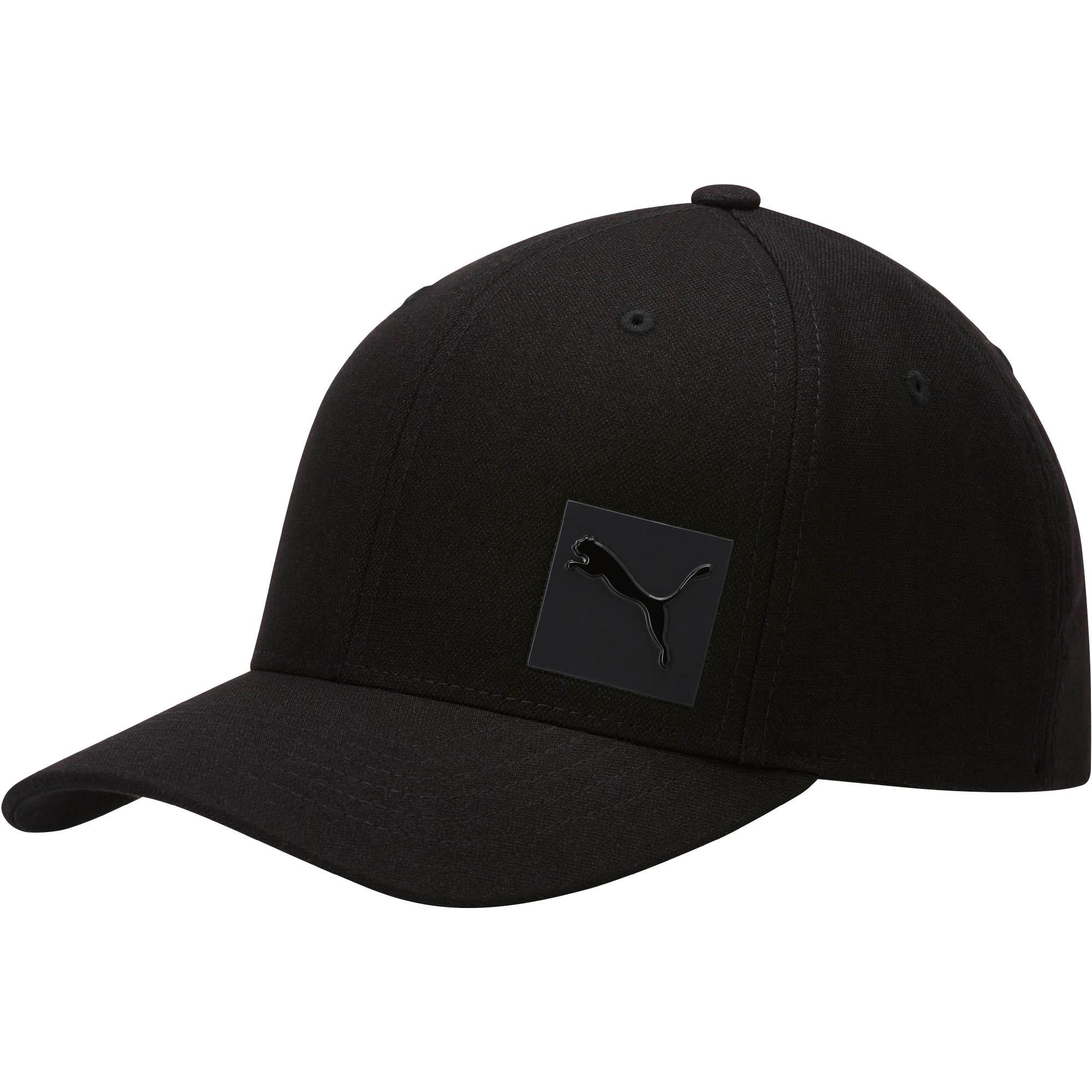 PUMA Decimal Flexfit Cap in Black for Men Lyst