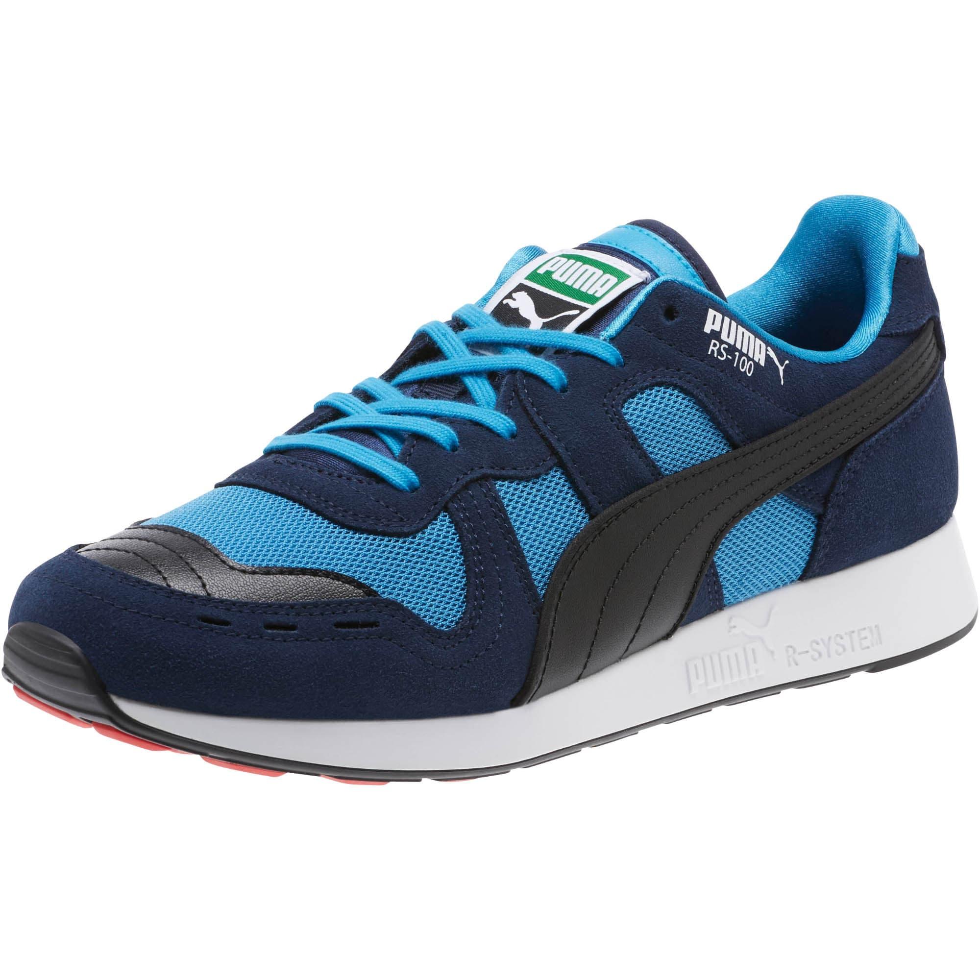 PUMA Synthetic Rs-100 Core Sneakers in 01 (Blue) for Men - Lyst