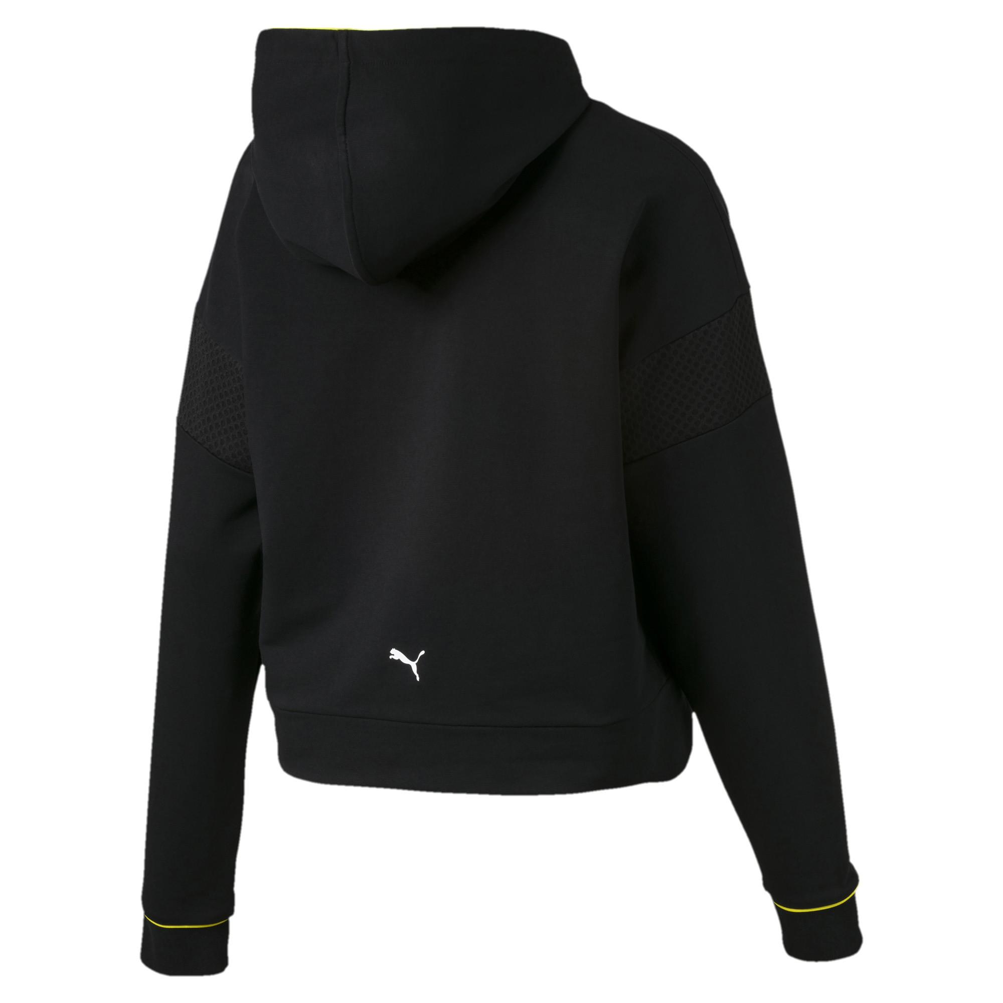 womens puma hoodie black