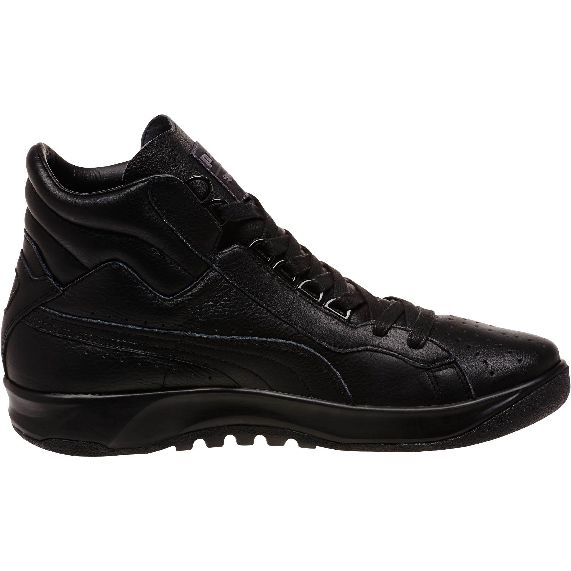 puma trainers black men