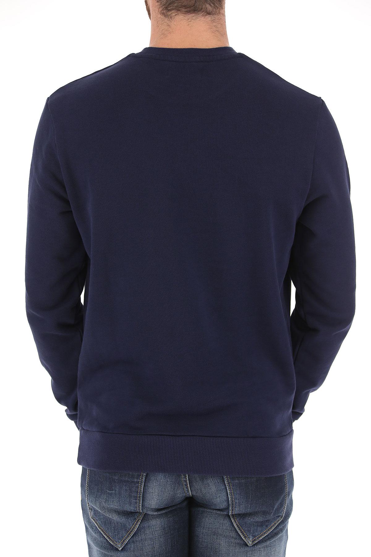 Fred Perry Sweatshirt For Men On Sale in Blue for Men - Lyst