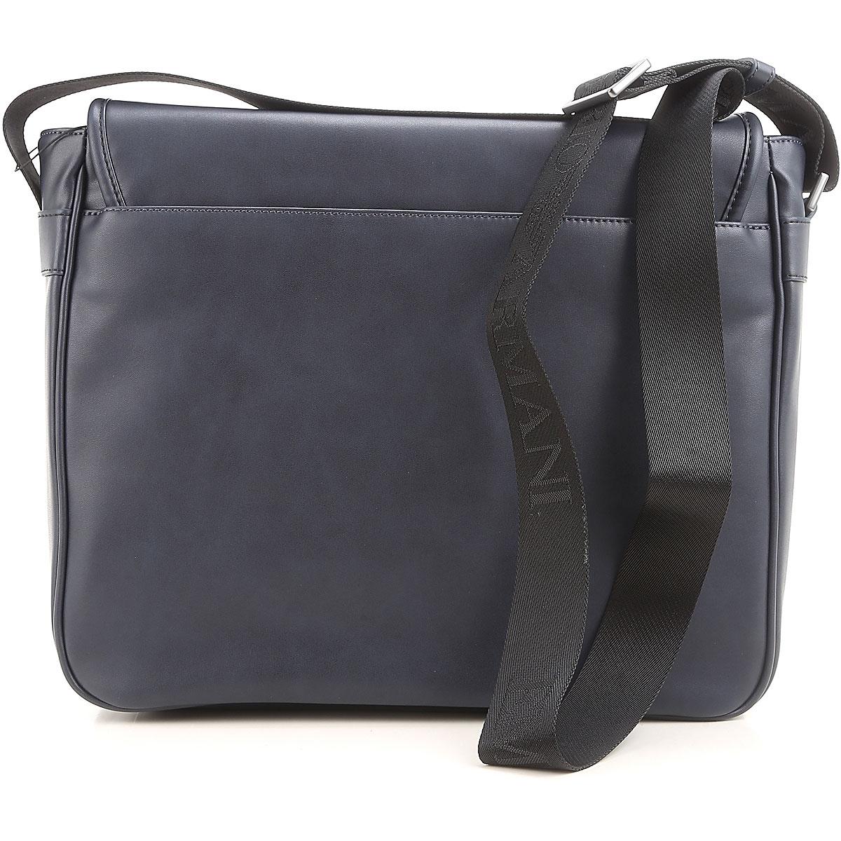 Emporio Armani Messenger Bag For Men On Sale in Blue for Men Lyst