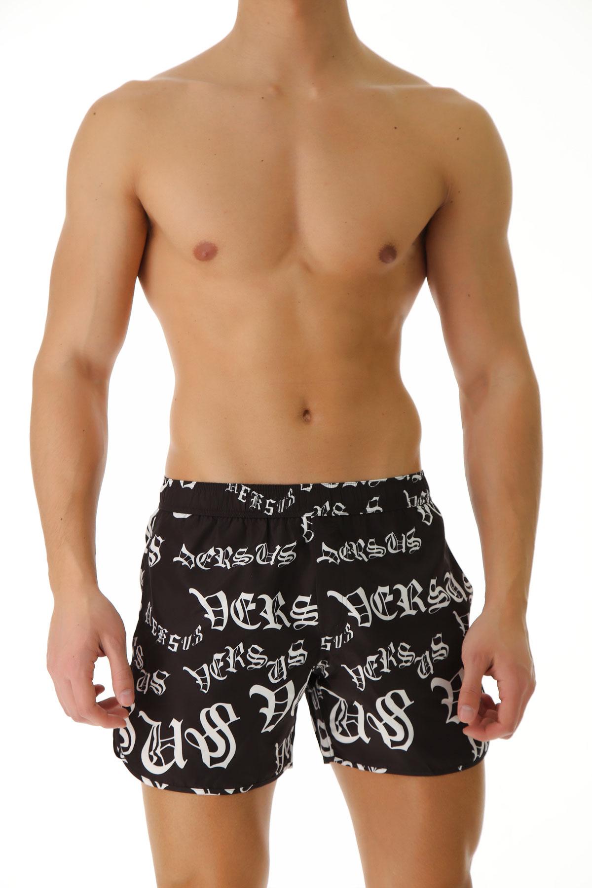 Lyst - Versace Swim Shorts Trunks For Men in Black for Men