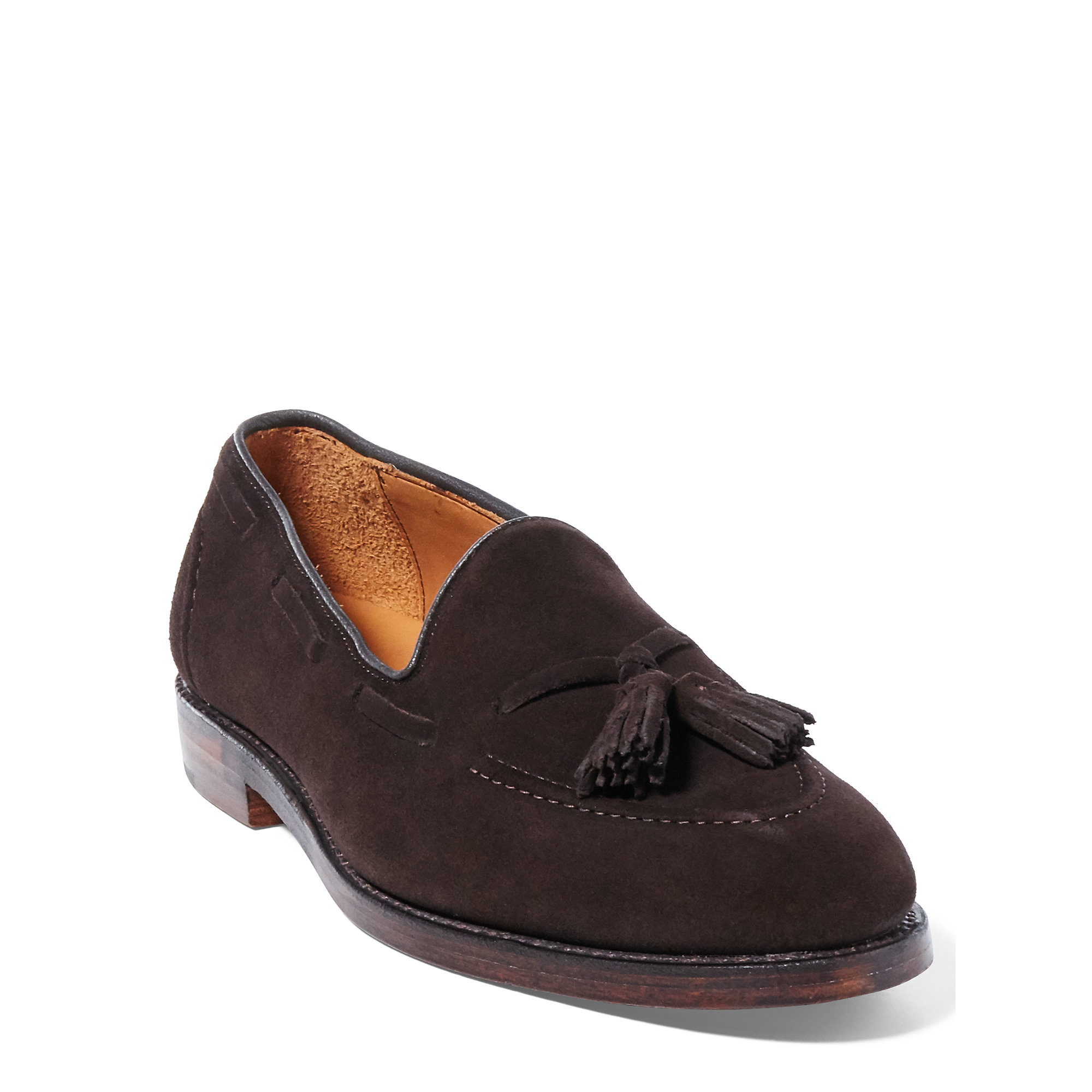 ralph lauren suede loafers men