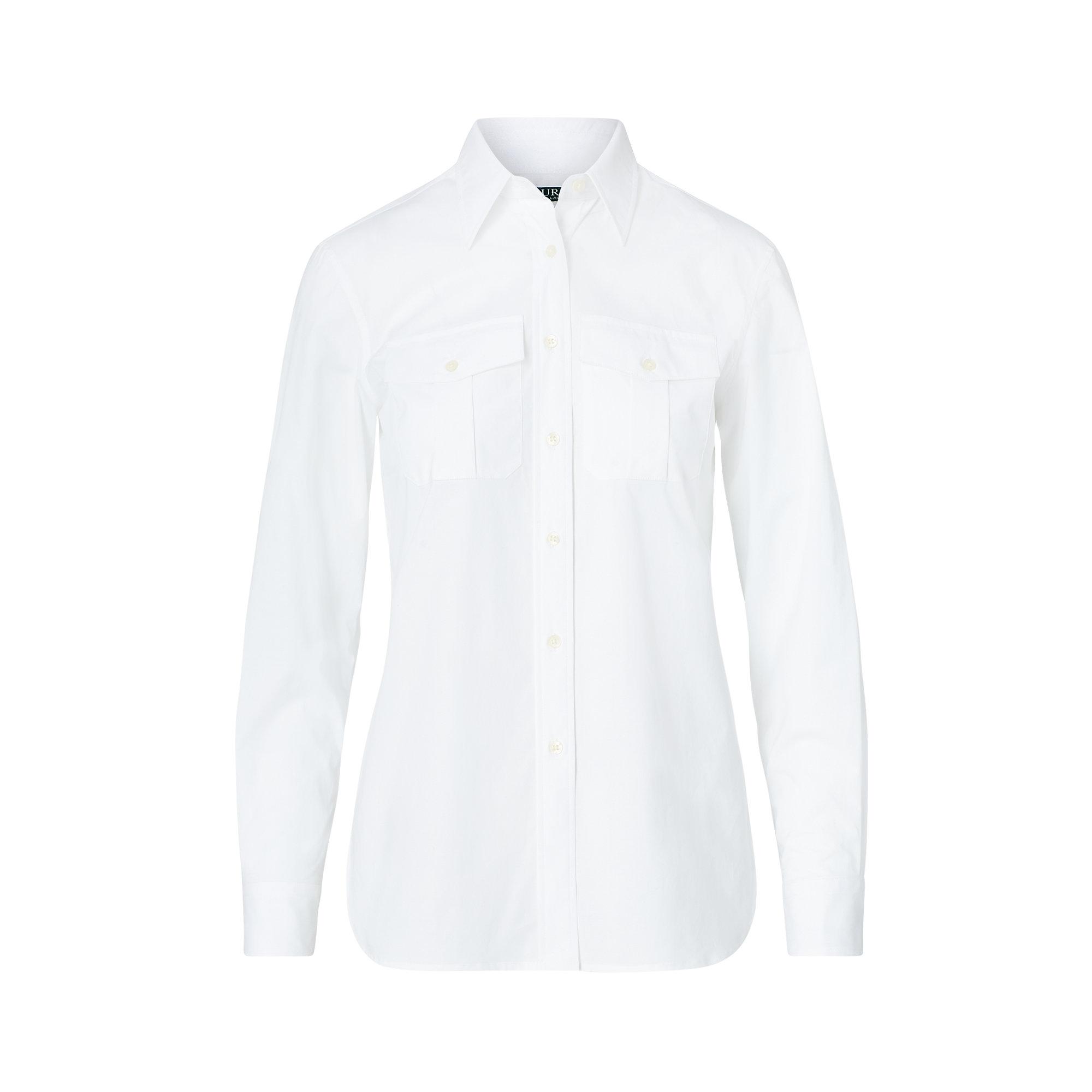 ralph lauren white shirt women's