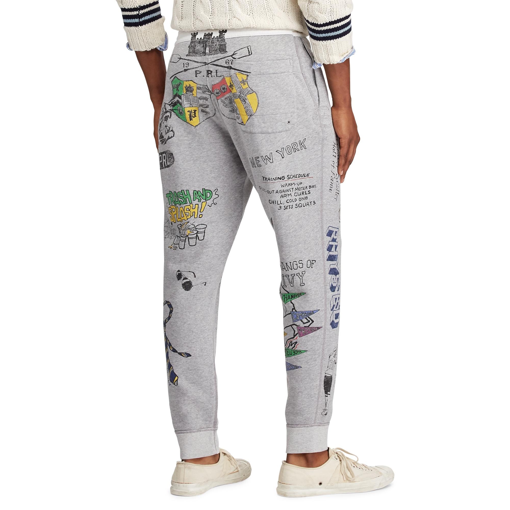 polo ralph lauren fleece jogger pants