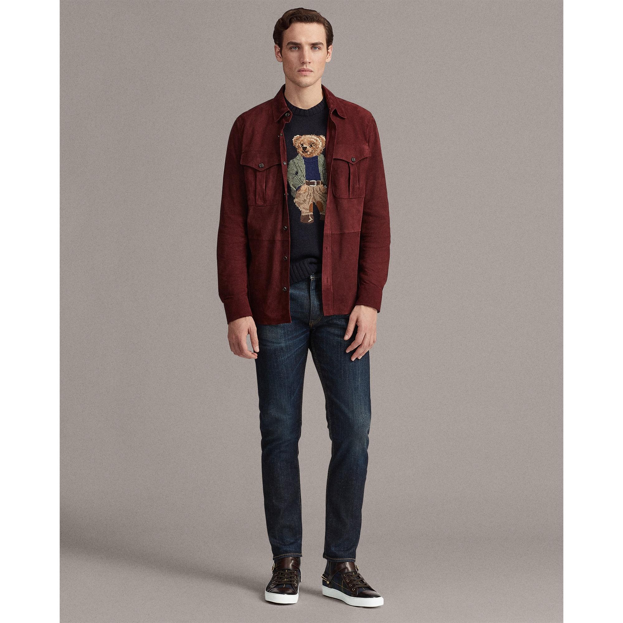 overshirt with belt