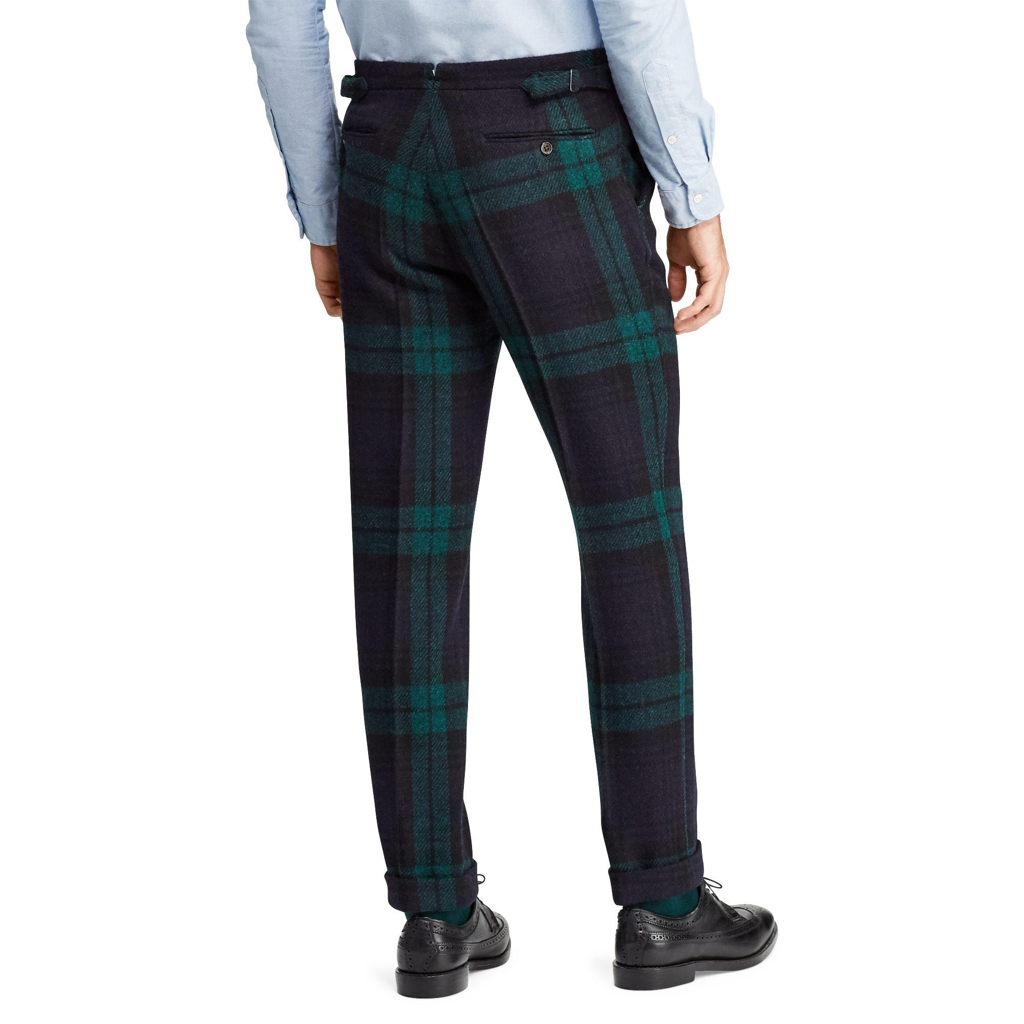 tartan polo