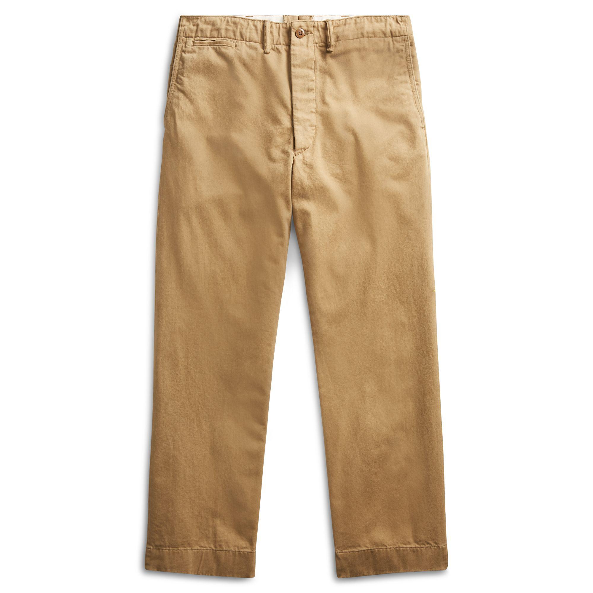 RRL Cotton Field Chino in Natural for Men - Lyst