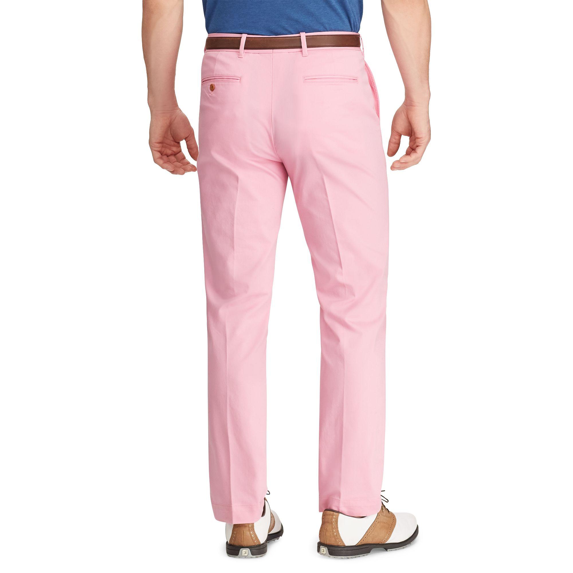 ralph lauren pink golf pants