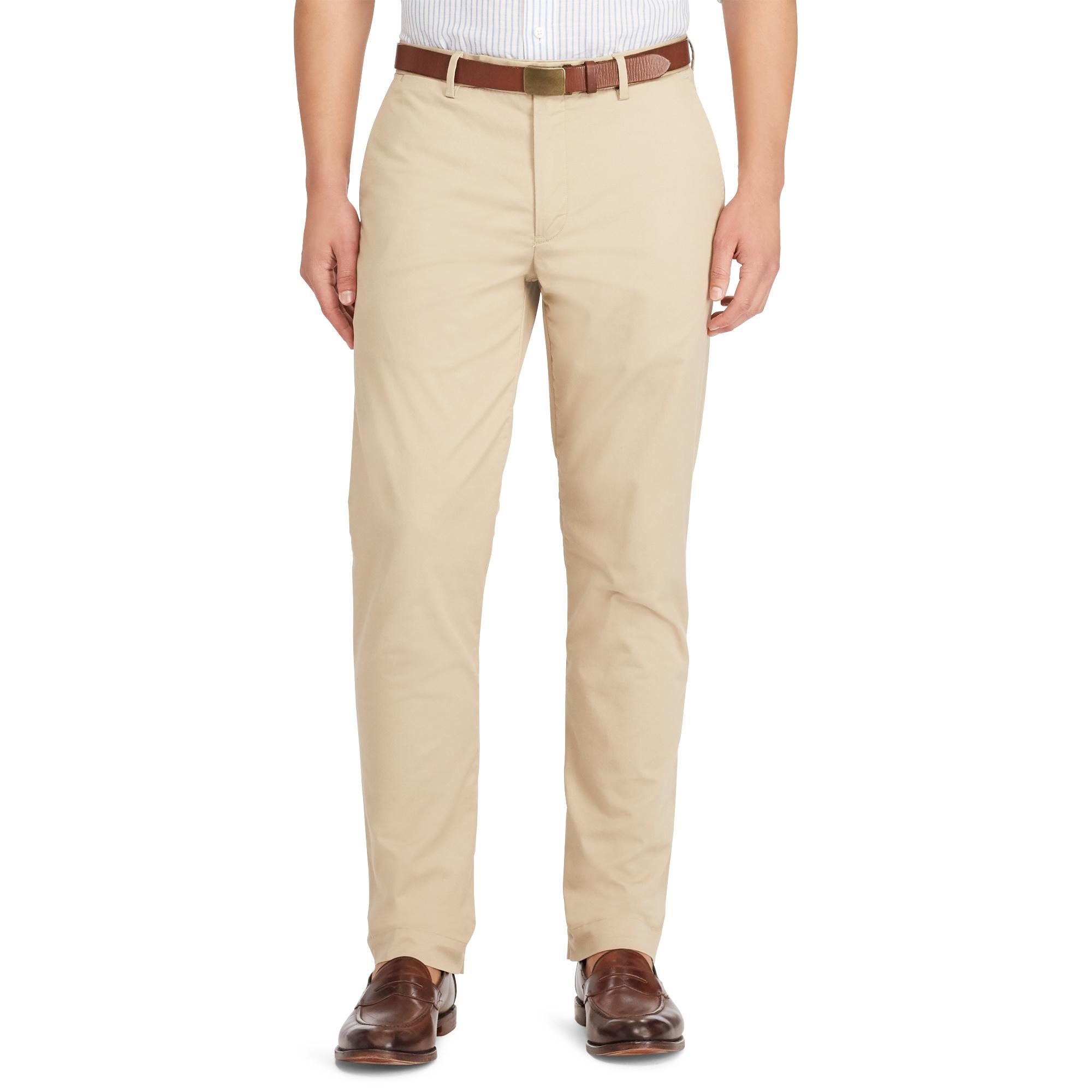 Polo Ralph Lauren Stretch Straight Fit Chino in Natural for Men - Lyst