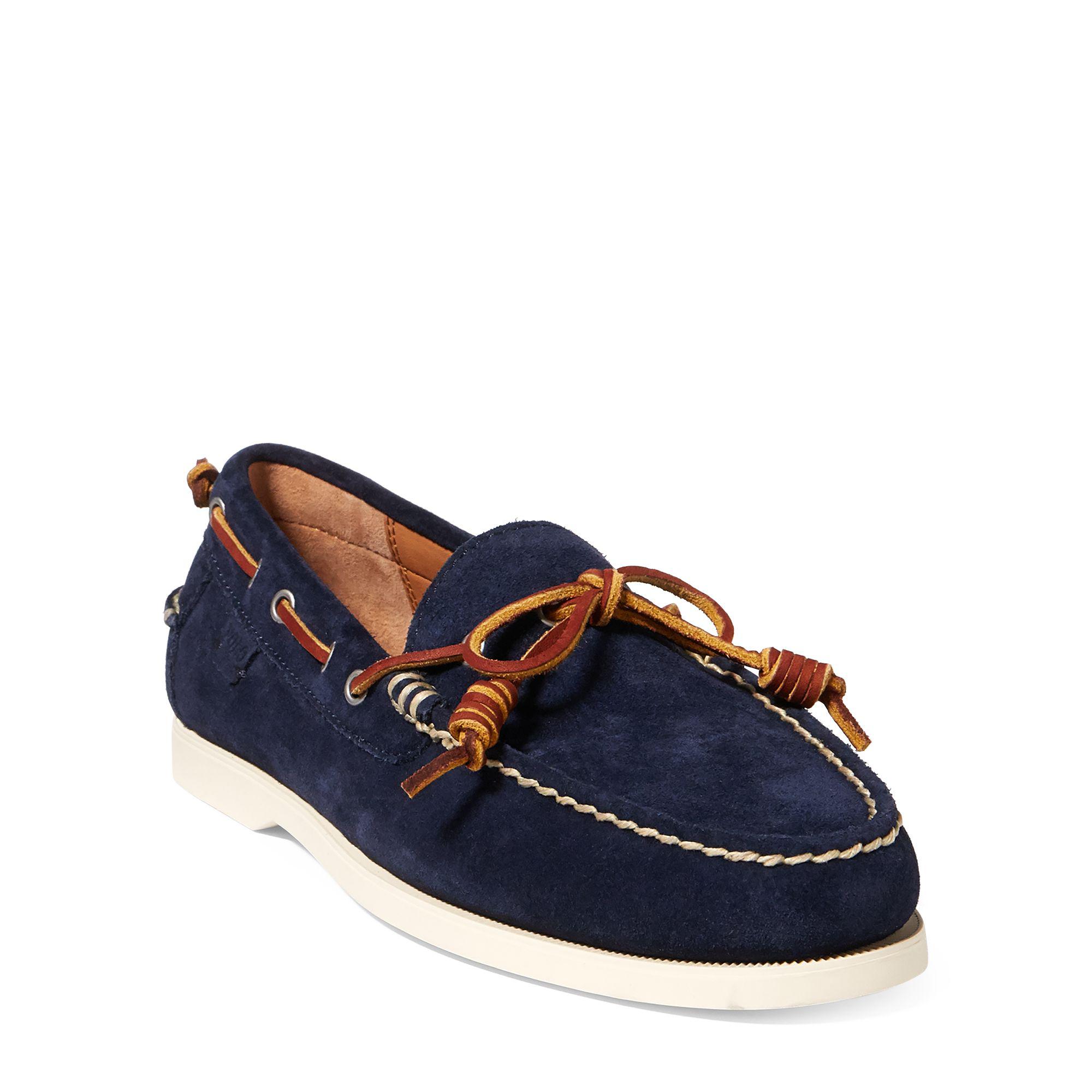suede ralph lauren shoes