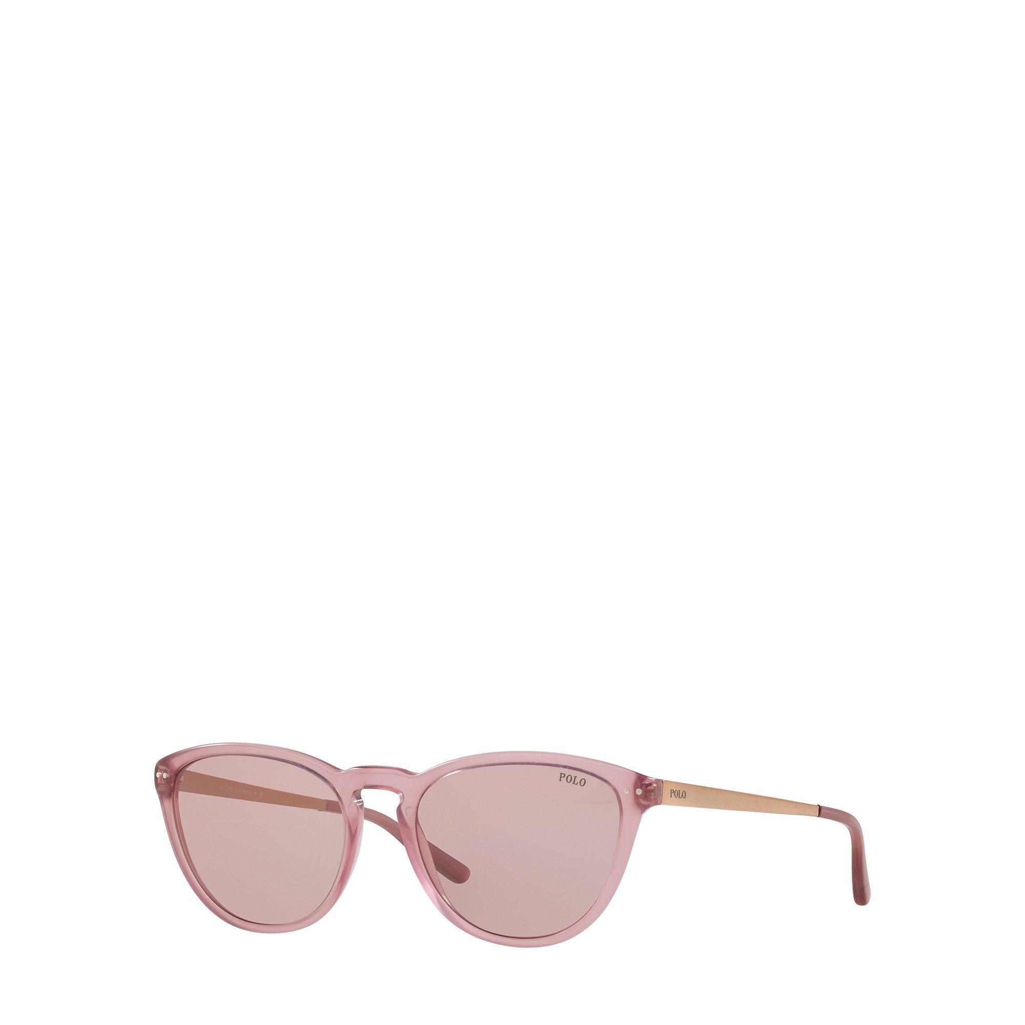 Polo Ralph Lauren Cateye Sunglasses in Pink Lyst