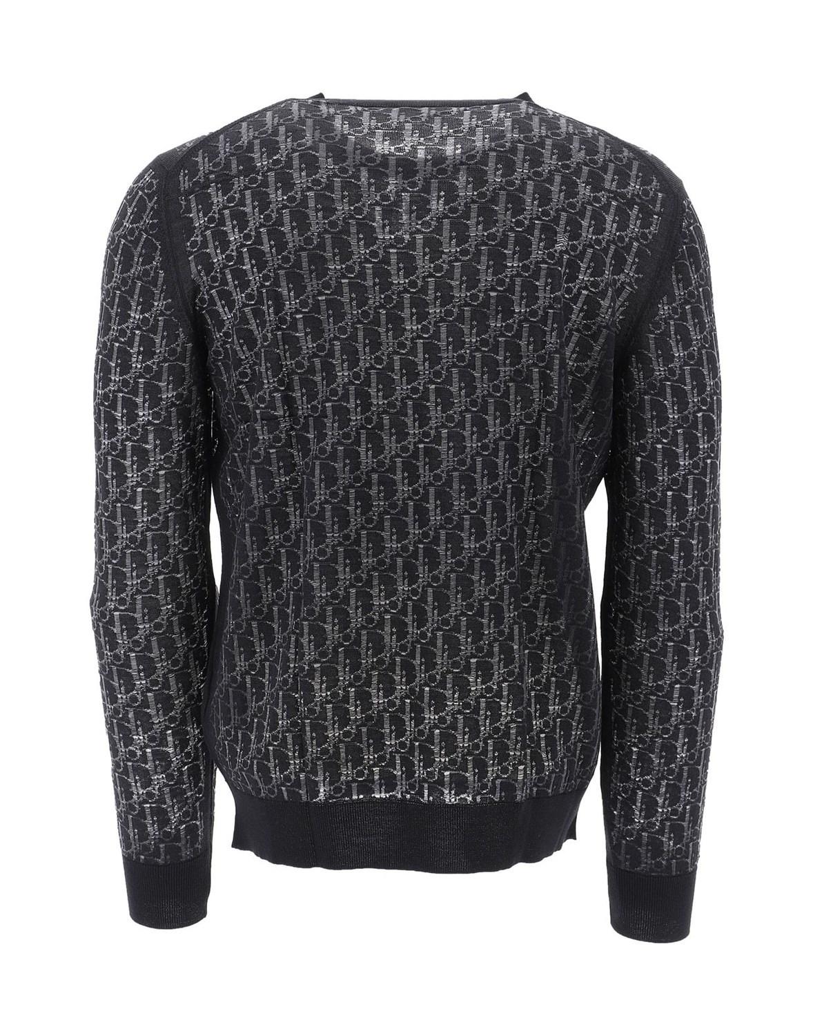 Lyst - Dior Men's 923m620at936900 Black Wool Sweater in Black for Men
