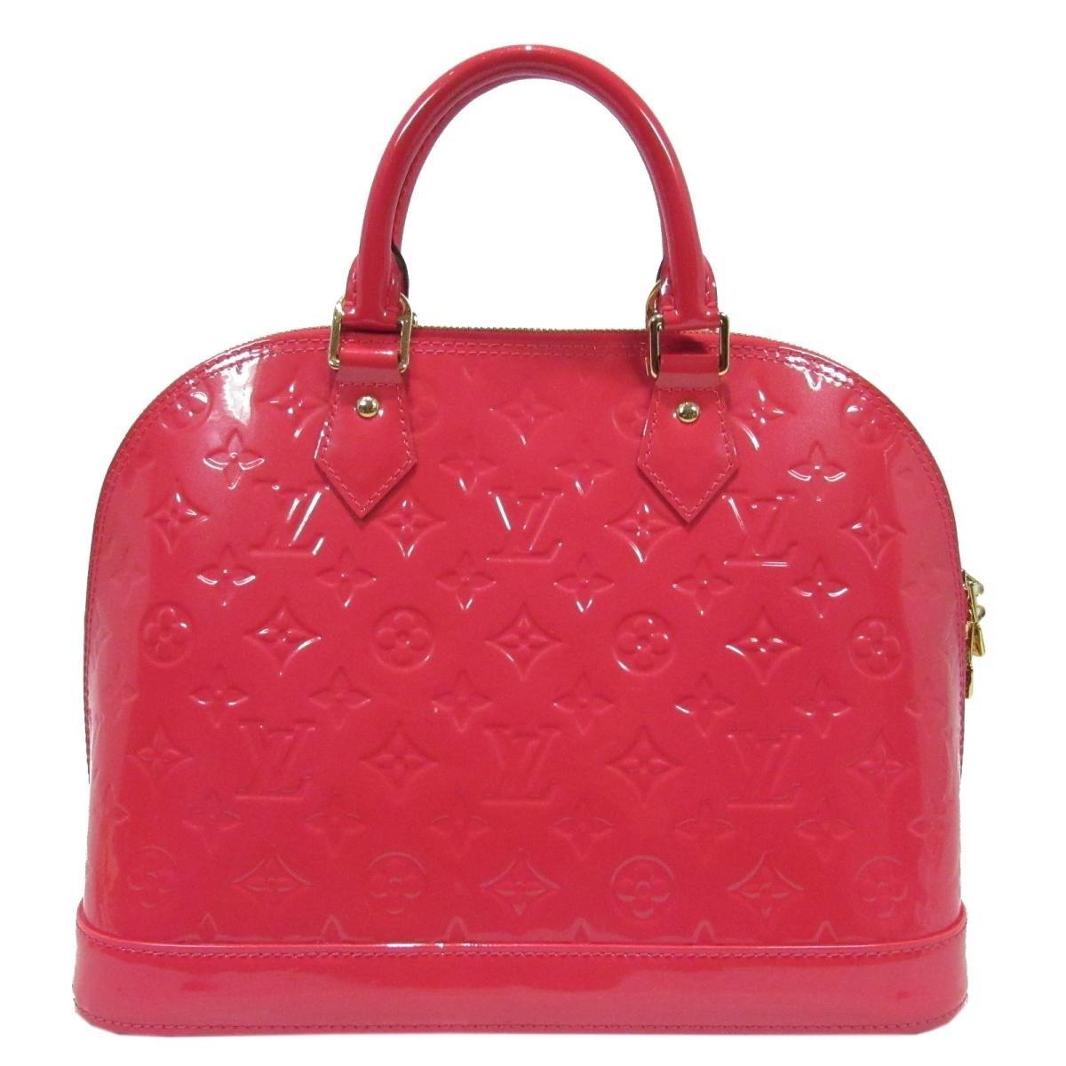 Louis Vuitton Authentic Alma Pm Hand Bag Vernis Hot Pink Used Vintage M90974 in Pink - Lyst