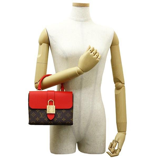 Lyst - Louis Vuitton Rocky Bb Monogram M44322 Shoulder Bag Handbag Red in Brown