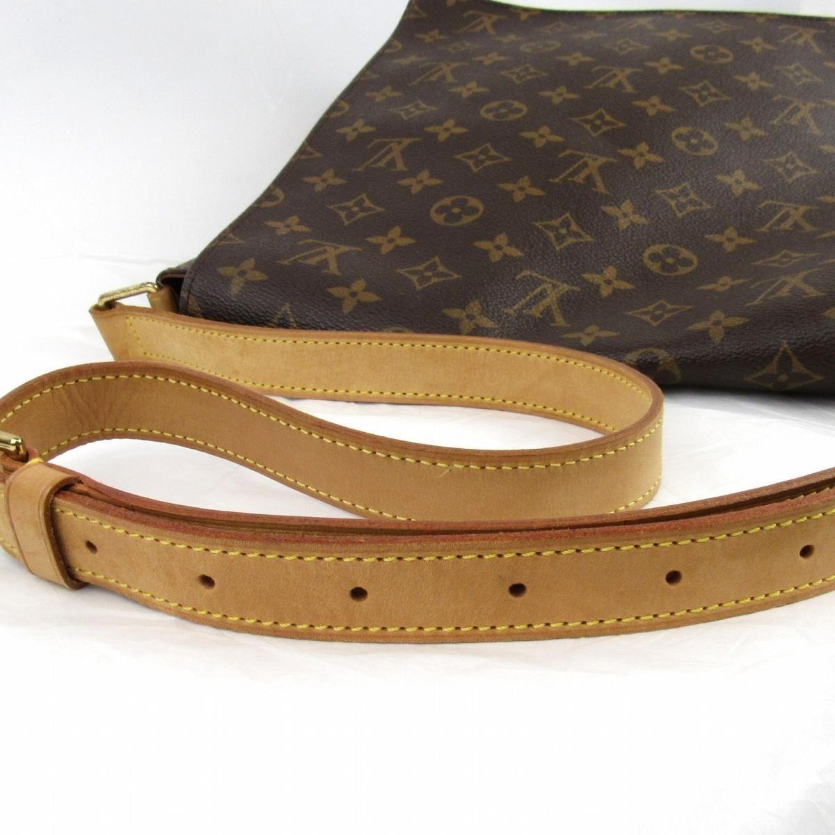 Louis Vuitton Authentic Musette Crossbody Shoulder Flap Bag Monogram Used M51256 in Brown - Lyst