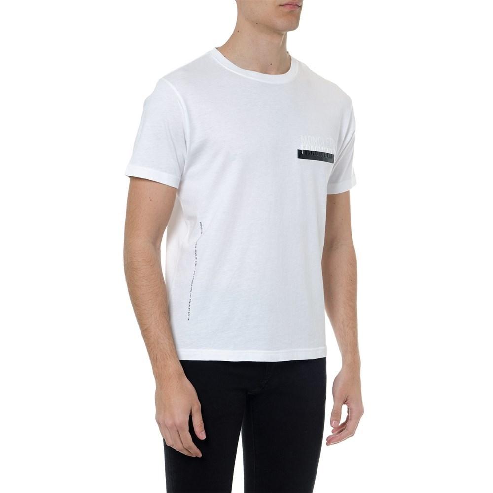 Moncler Genius Polos & T-shirts White in White for Men - Lyst