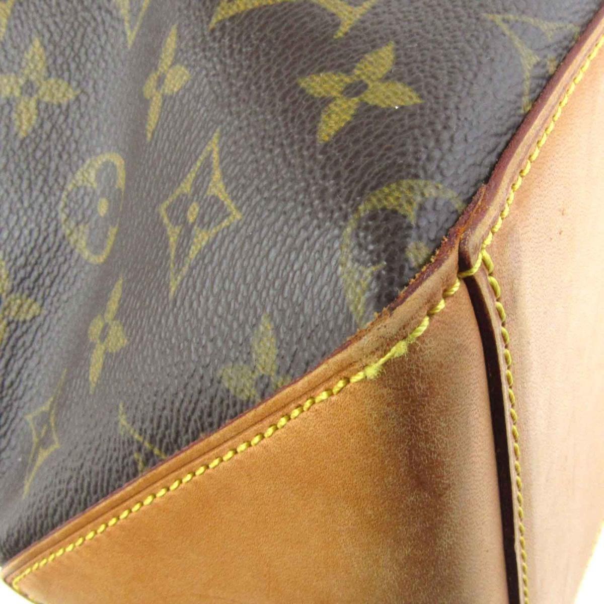 Louis Vuitton Authentic Cabas Mezzo Shoulder Tote Bag M51151 Monogram Vintage Lv in Brown for ...