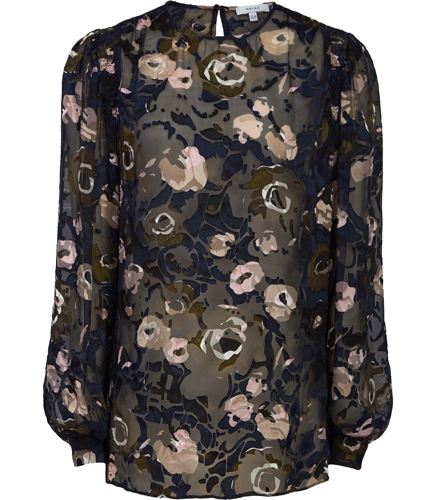 reiss floral shirt