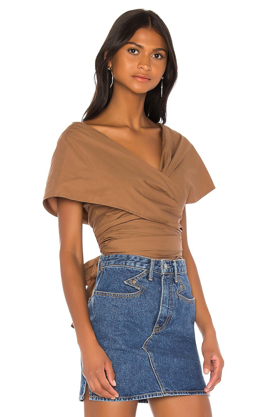 L'academie Cotton The Fantasia Top - Lyst