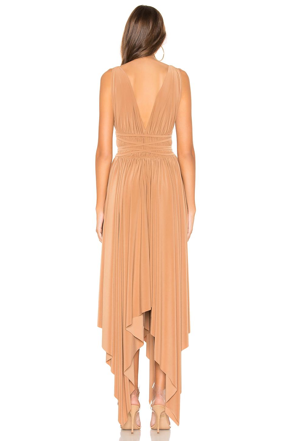 Norma Kamali Goddess Dress - Lyst