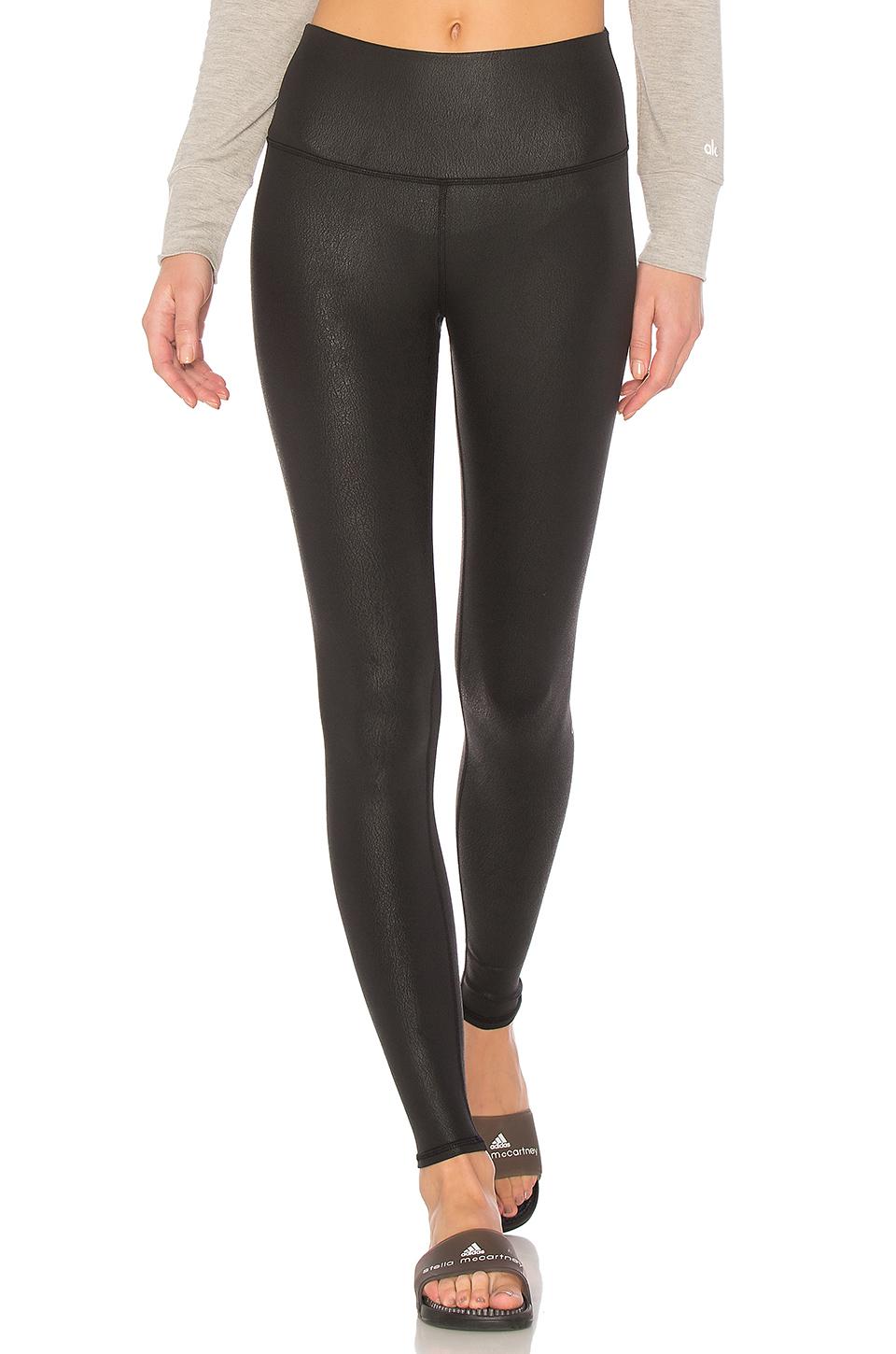 Lyst - Alo Yoga High Waist Airbrush Legging in Black