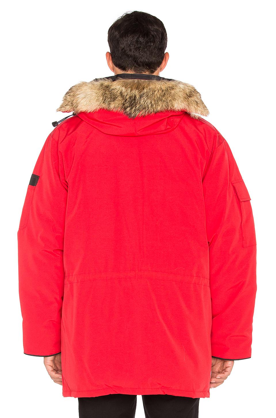 canada goose red expedition parka