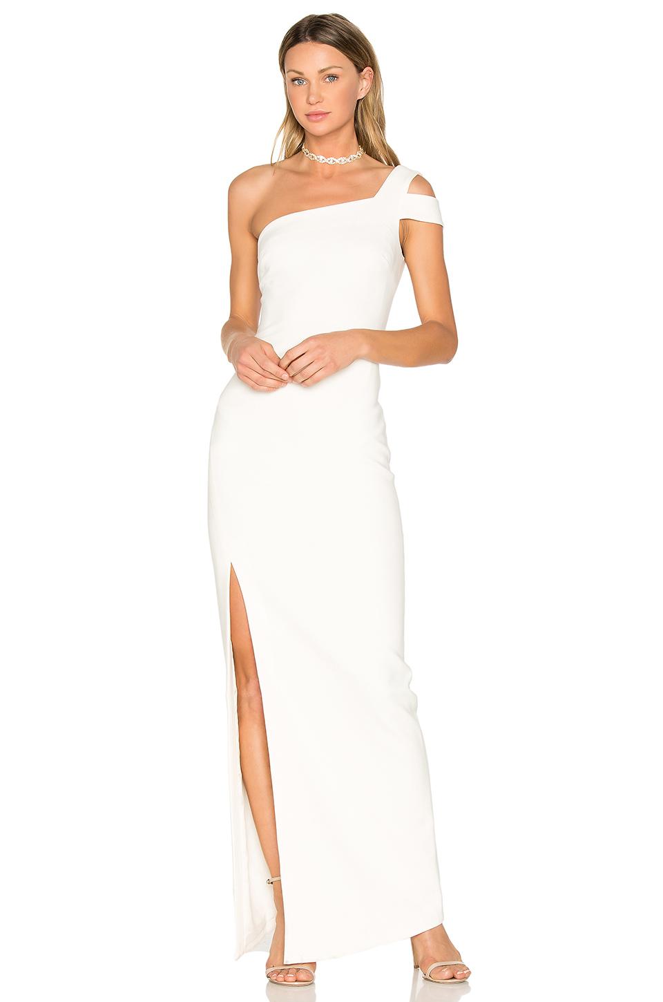 likely fina gown white