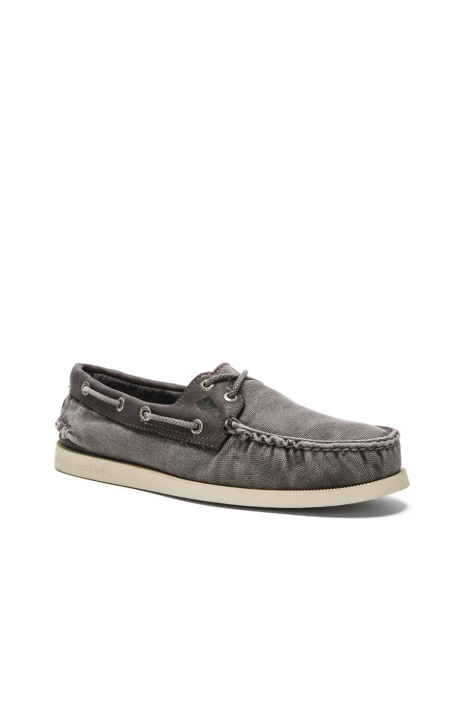 Sperry Top Sider A O 2 Eye Wedge Canvas In Brown For sperry top sider a o 2 eye wedge canvas in brown for