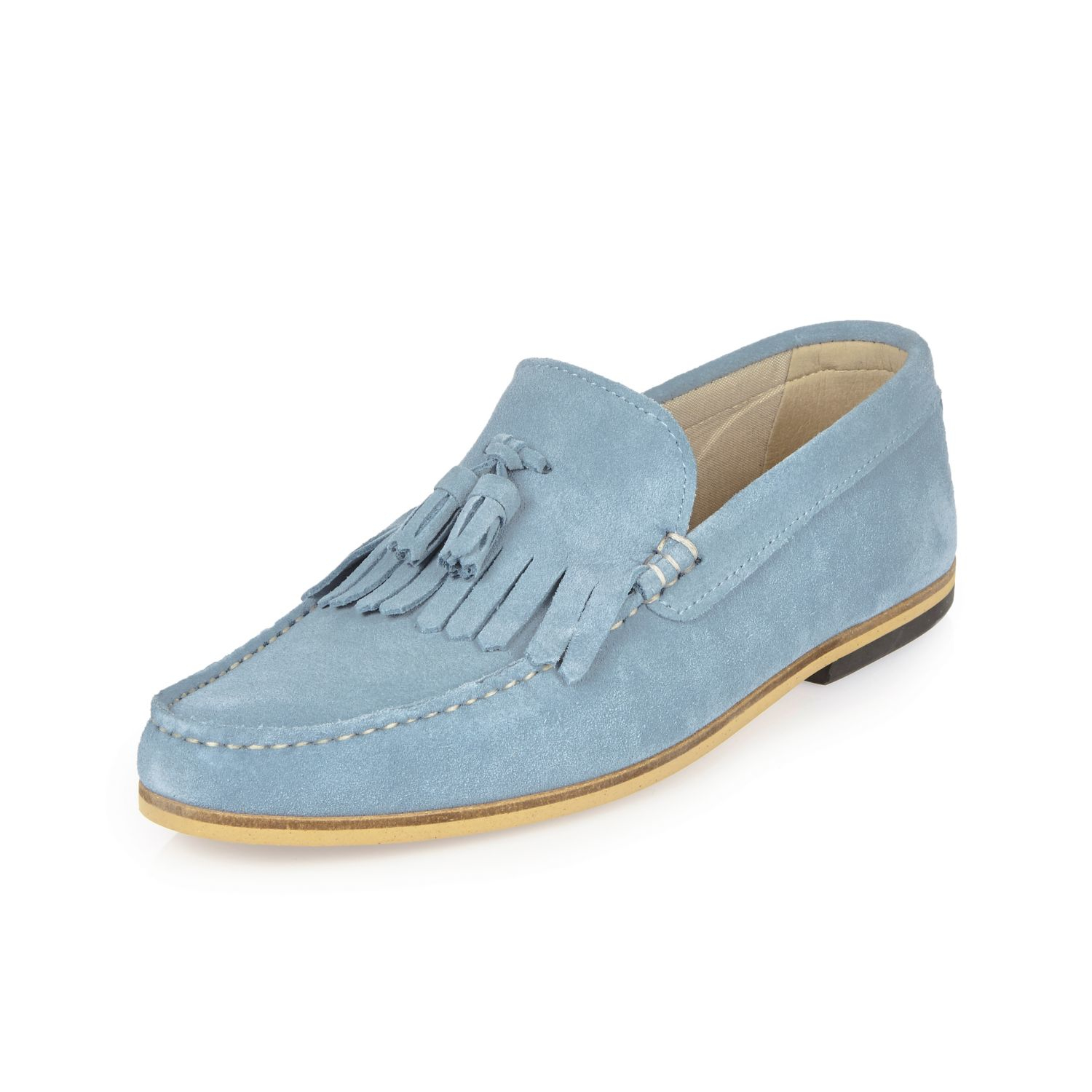 loafers light blue