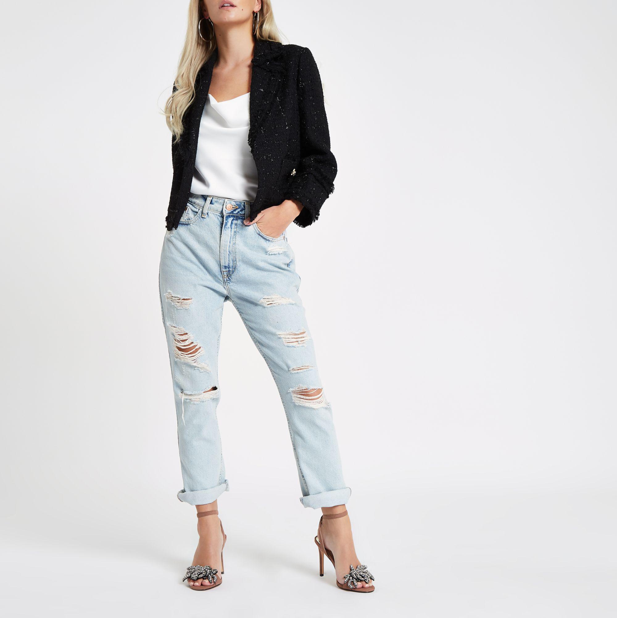 river island blue jeans