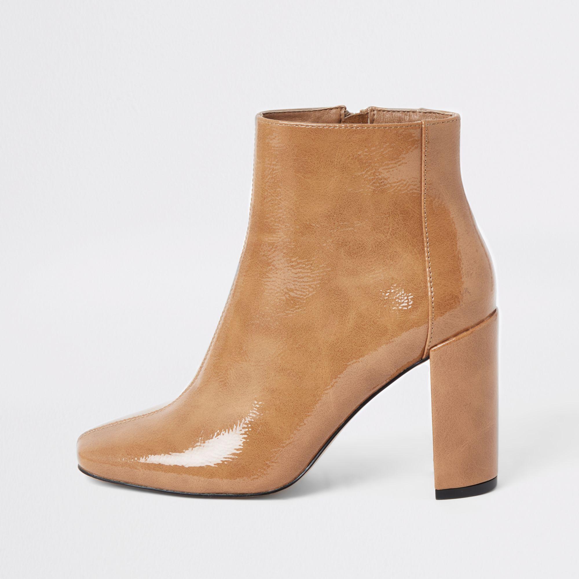 river island patent shoes