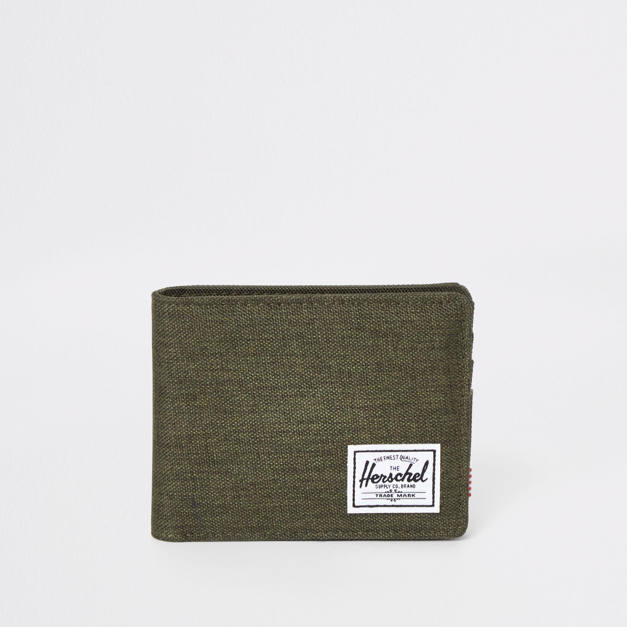 River Island Herschel Green Roy Wallet in Green for Men Lyst