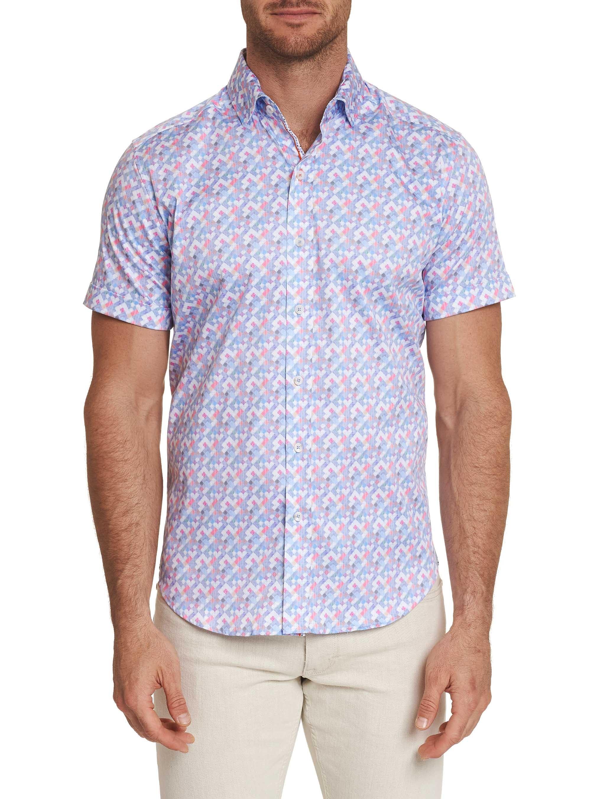 robert graham short sleeve button down